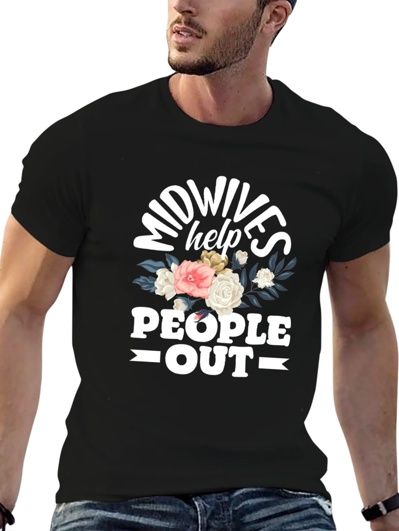 Rebbecca Midwives Help People Out T-Shirt