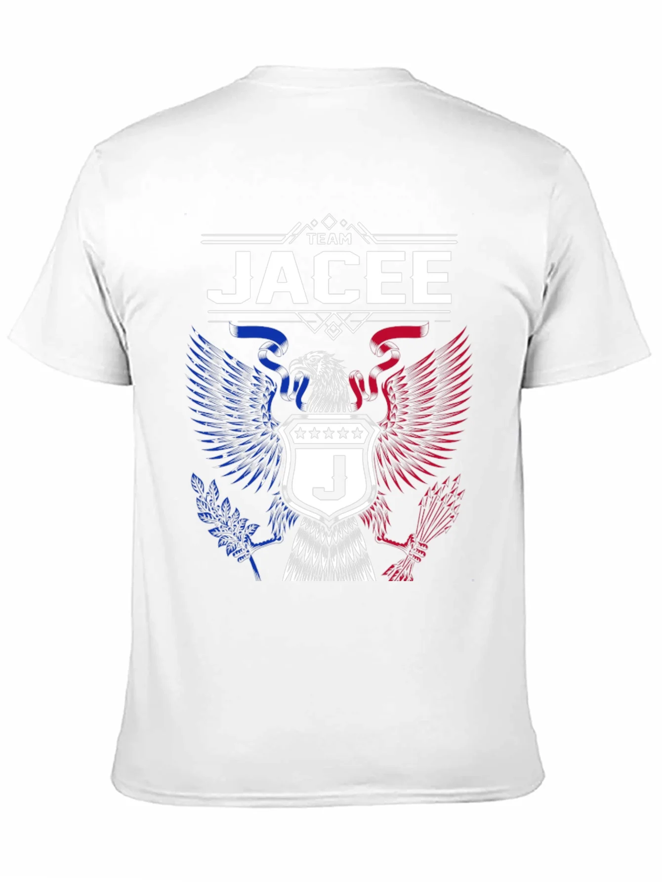 Rebbecca Team Jacee Eagle Graphic T-Shirt - Patriotic Tee