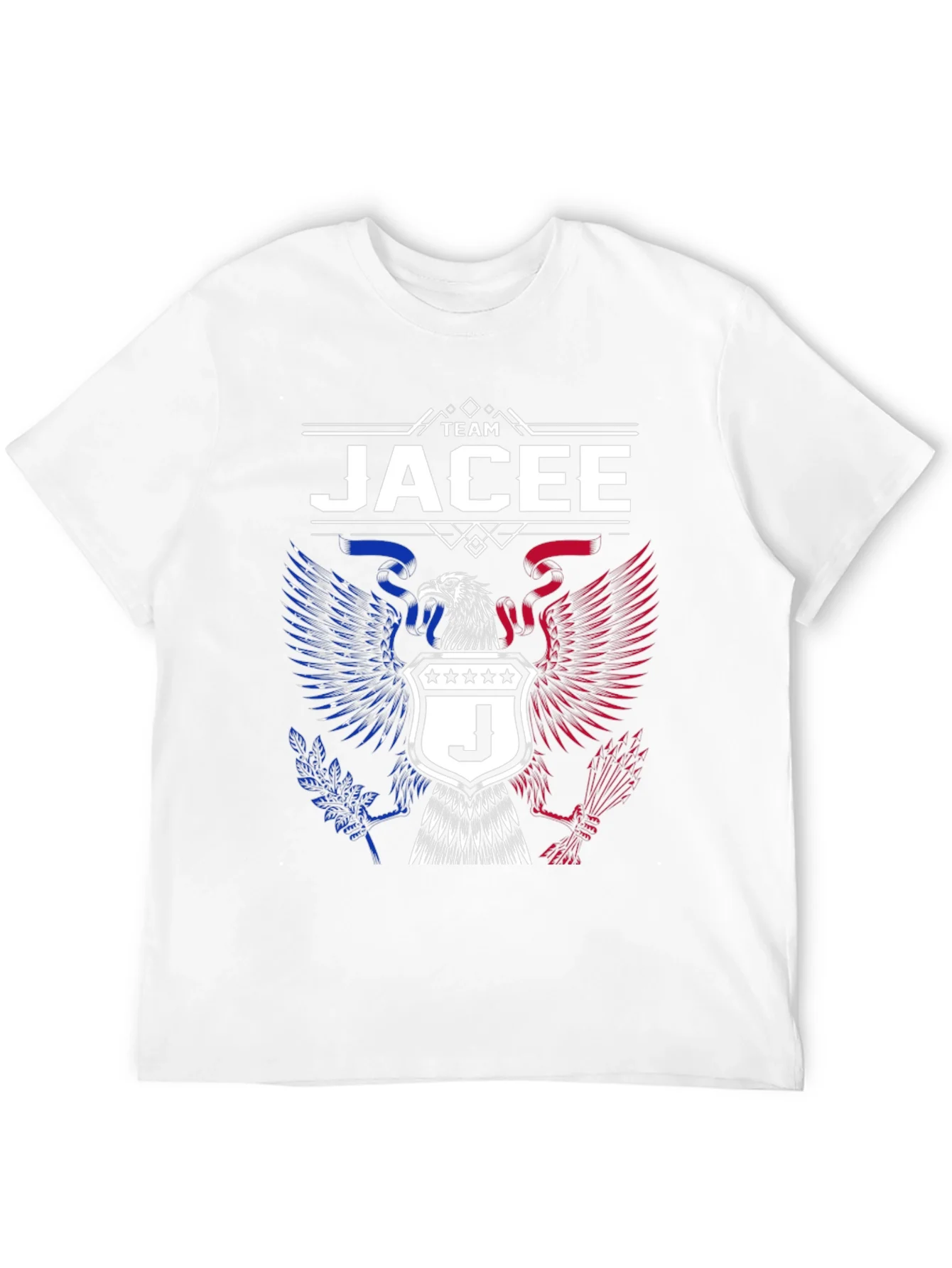 Rebbecca Team Jacee Eagle Graphic T-Shirt - Patriotic Tee