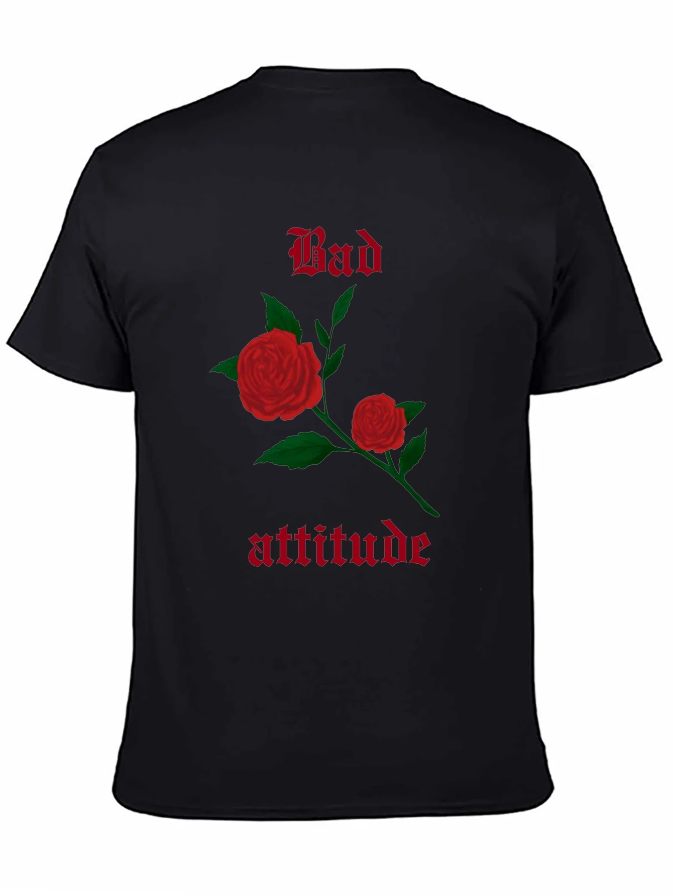 Rebbecca Bad Attitude Rose Graphic T-Shirt