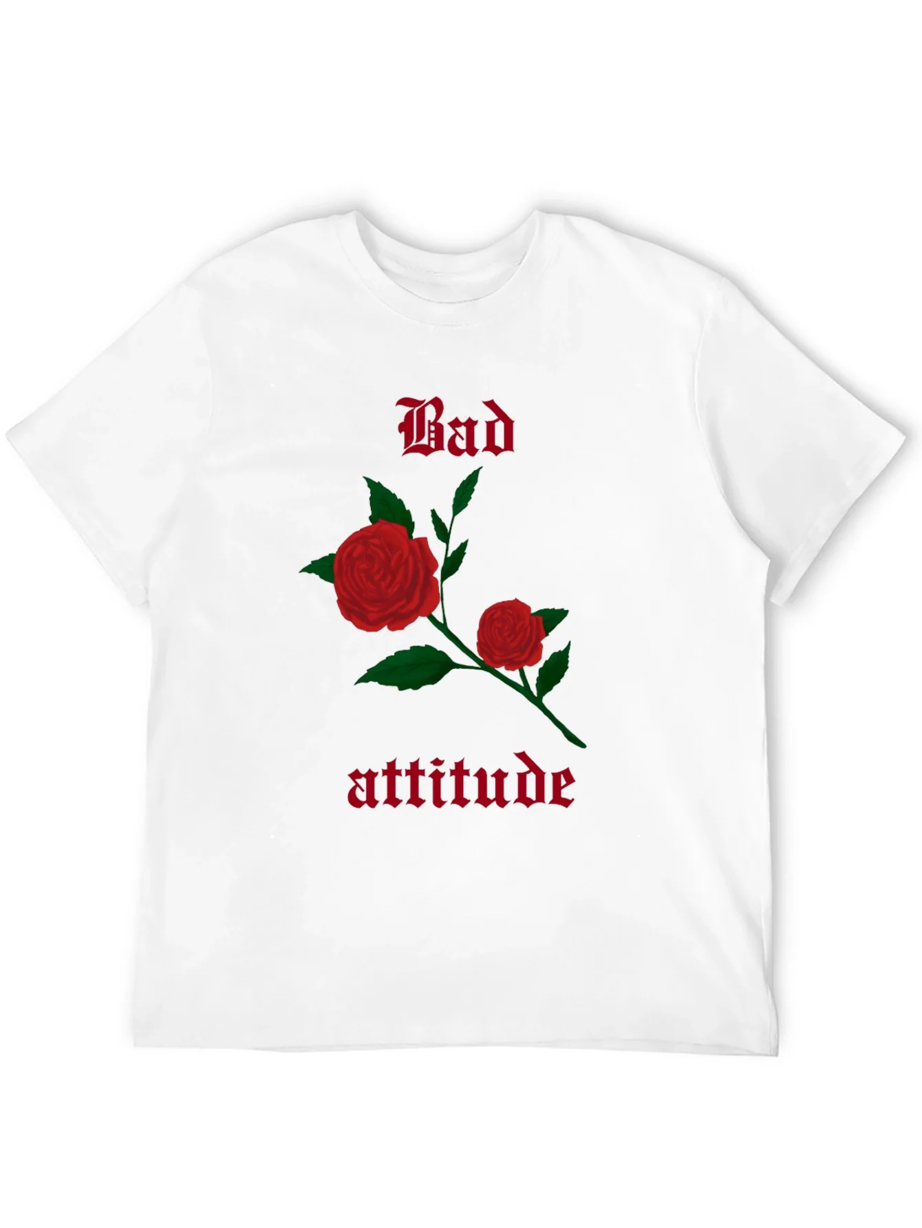 Rebbecca Bad Attitude Rose Graphic T-Shirt