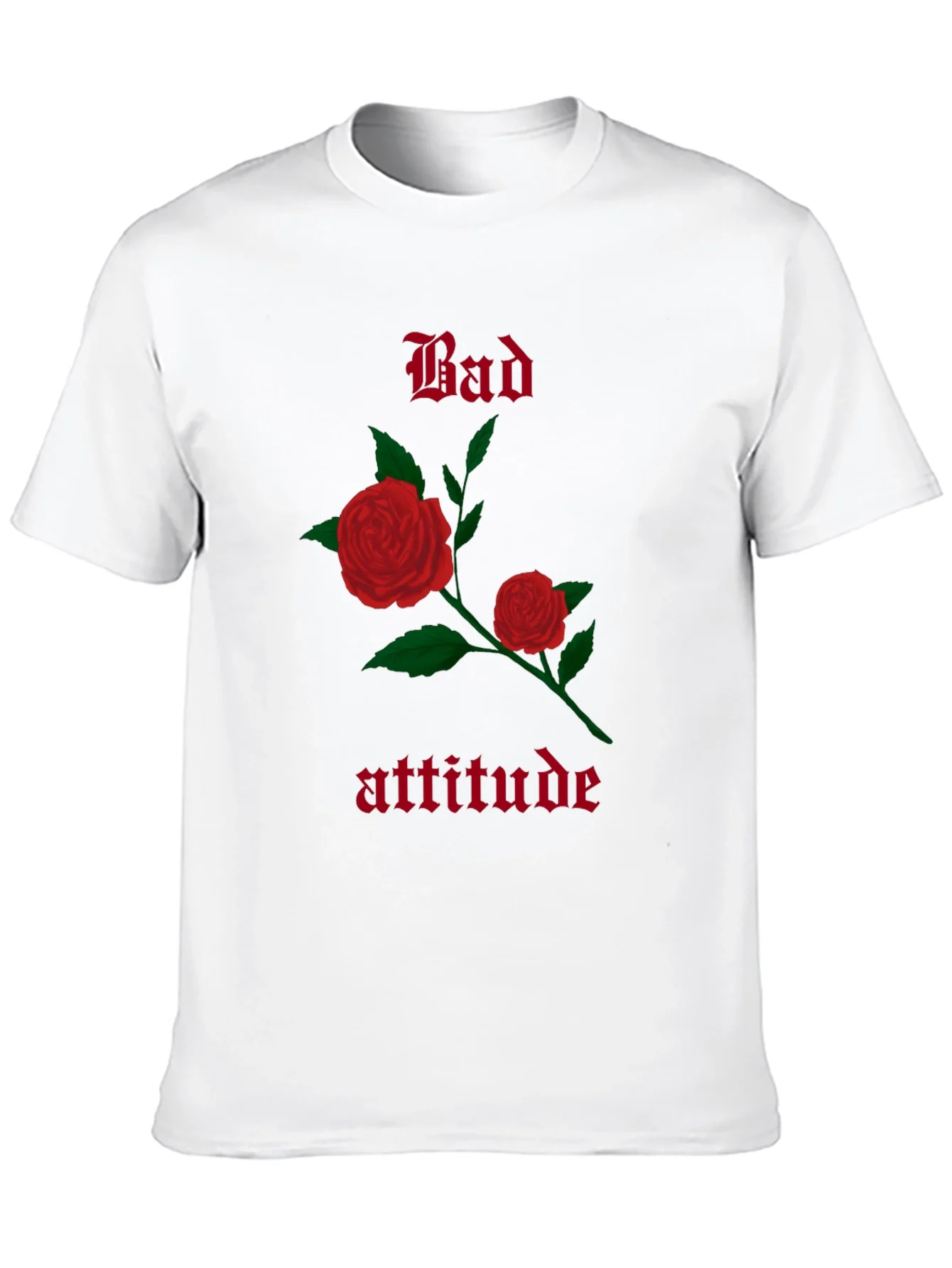 Rebbecca Bad Attitude Rose Graphic T-Shirt