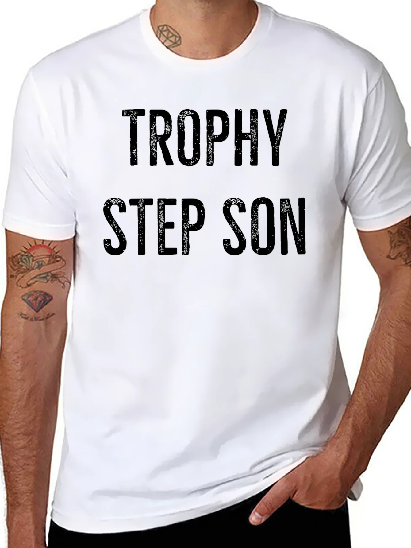 Rebbecca Trophy Step Son T-Shirt Funny Novelty