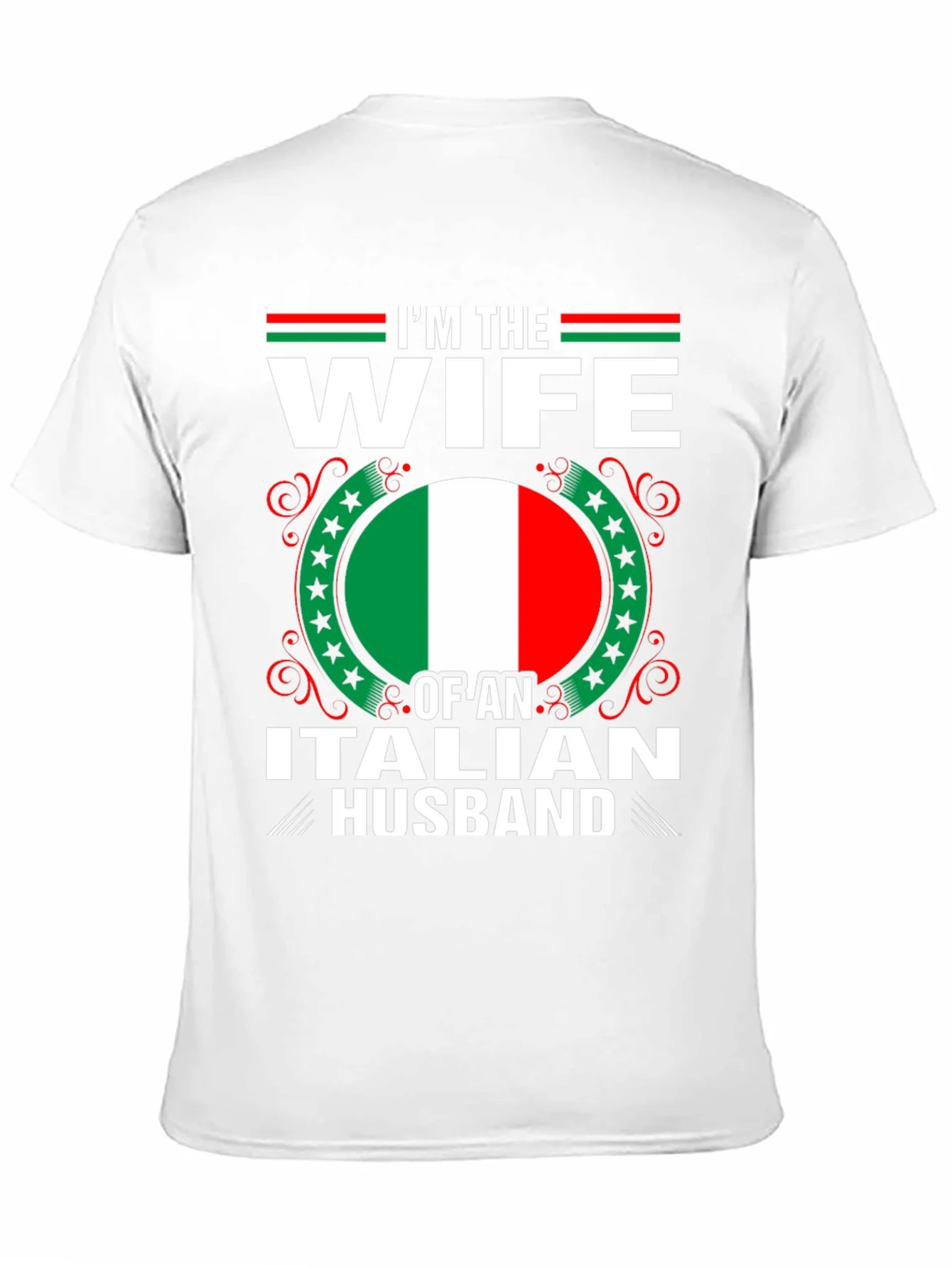 Camiseta Soy la Esposa de un Italiano