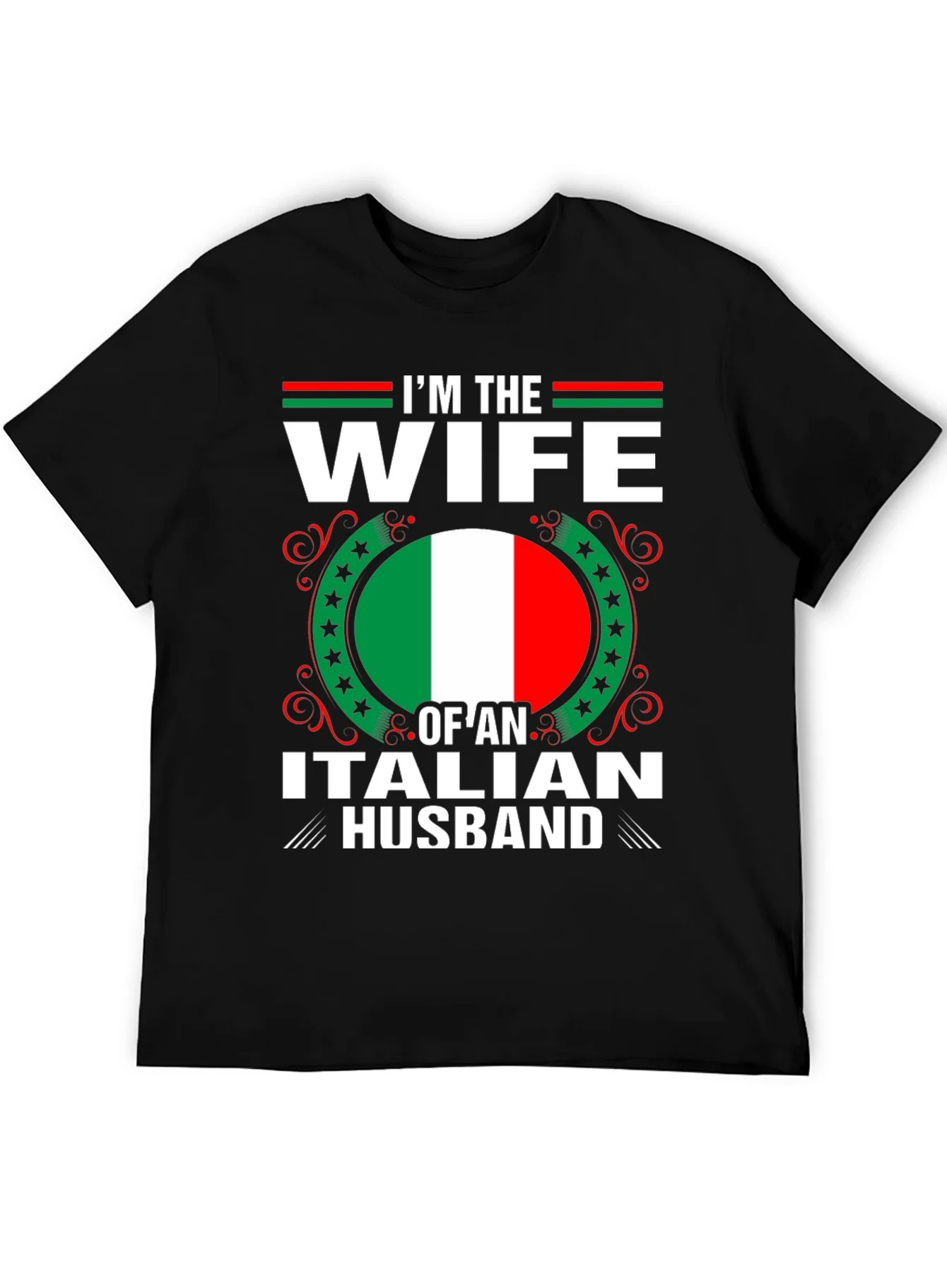 Camiseta Soy la Esposa de un Italiano