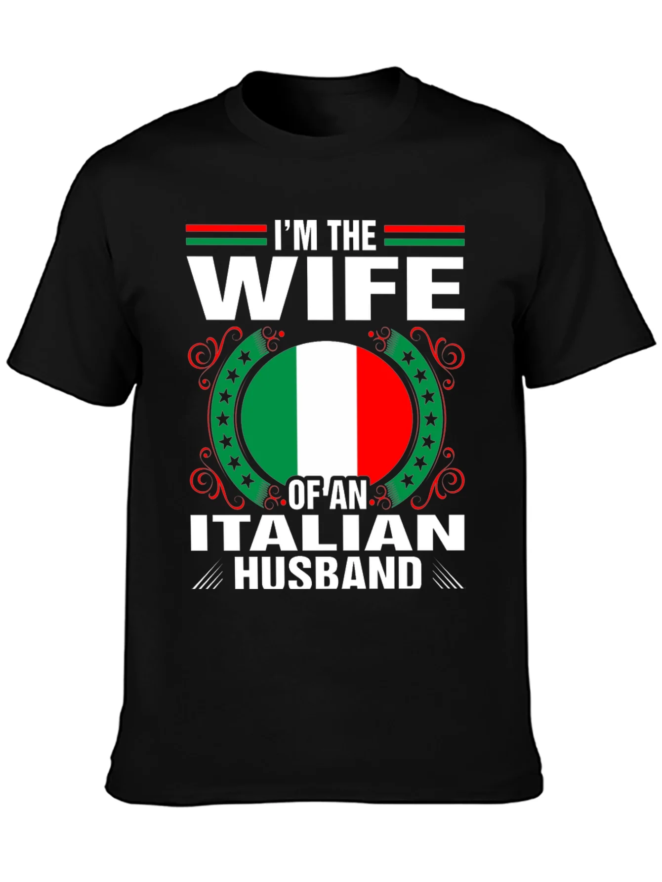 Camiseta Soy la Esposa de un Italiano