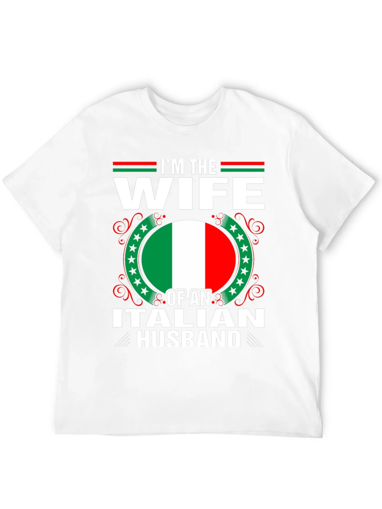 Camiseta Soy la Esposa de un Italiano