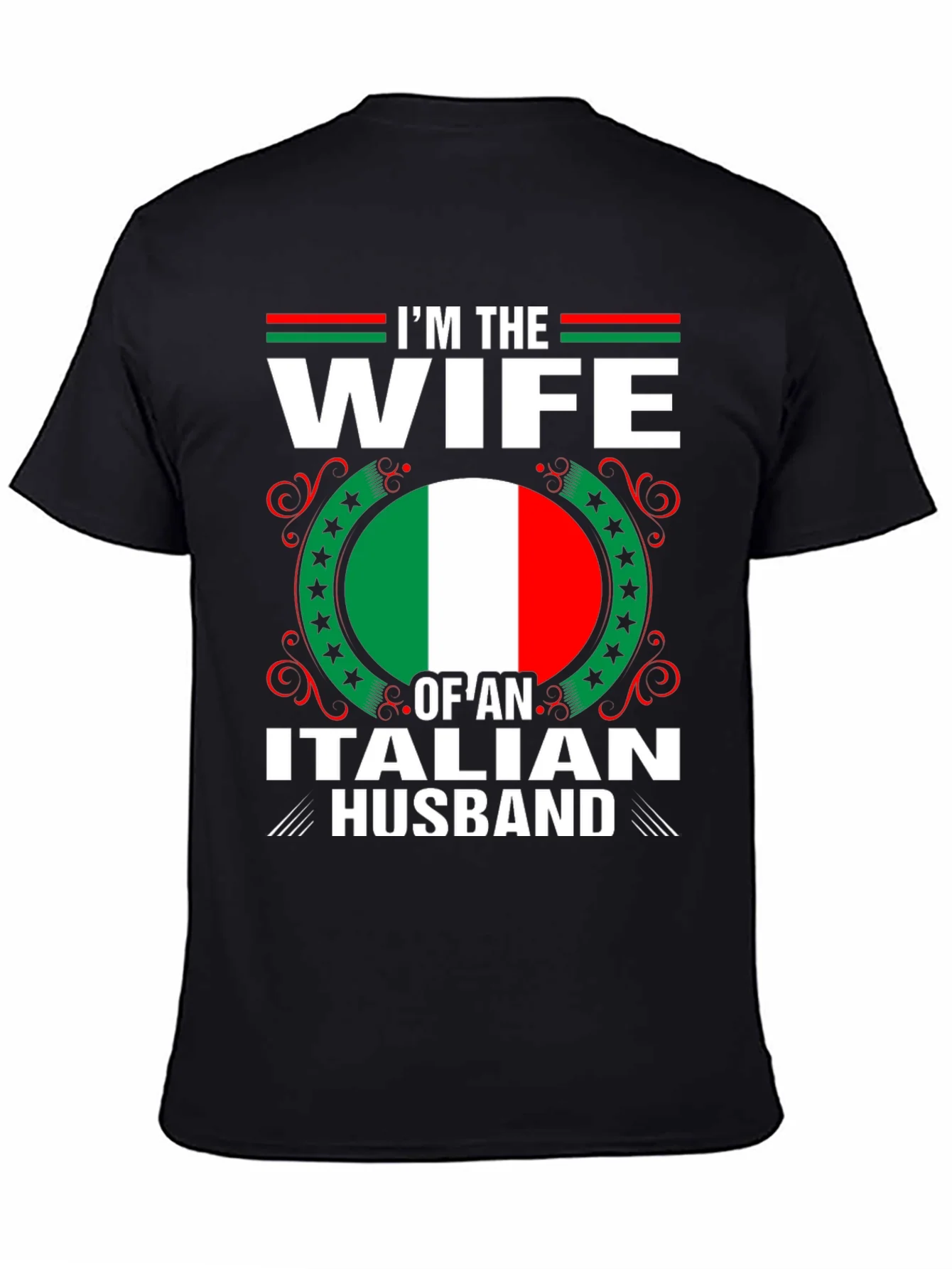 Camiseta Soy la Esposa de un Italiano