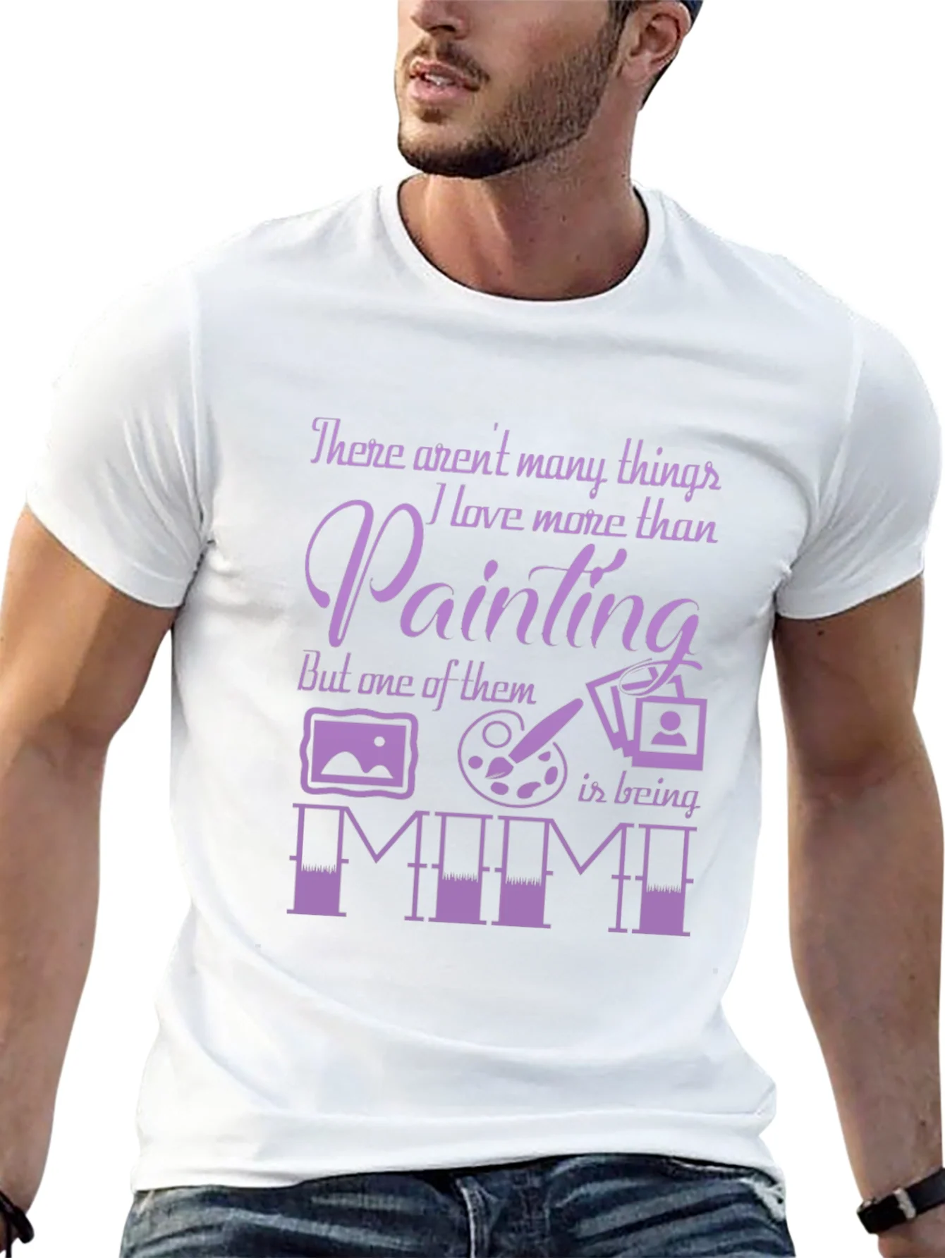Rebbecca Painting Lover T-Shirt - Gift for Mimi