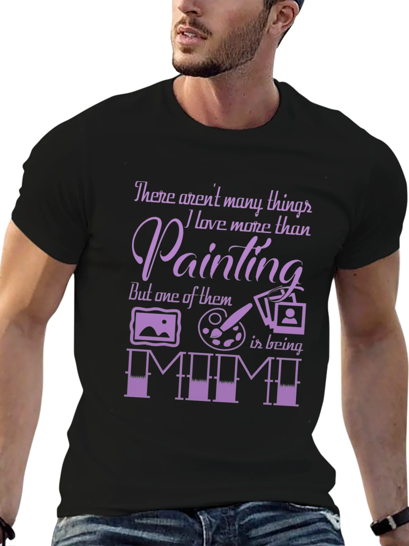 Rebbecca Painting Lover T-Shirt - Gift for Mimi