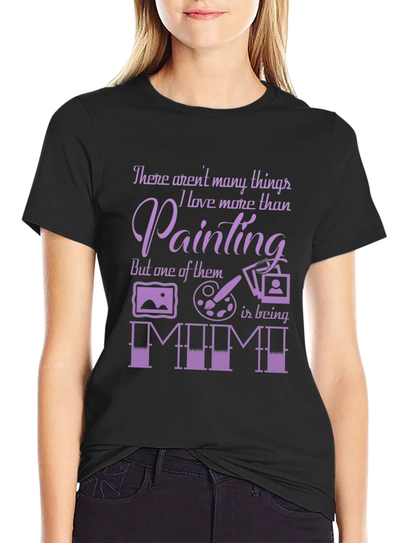 Rebbecca Painting Lover T-Shirt - Gift for Mimi