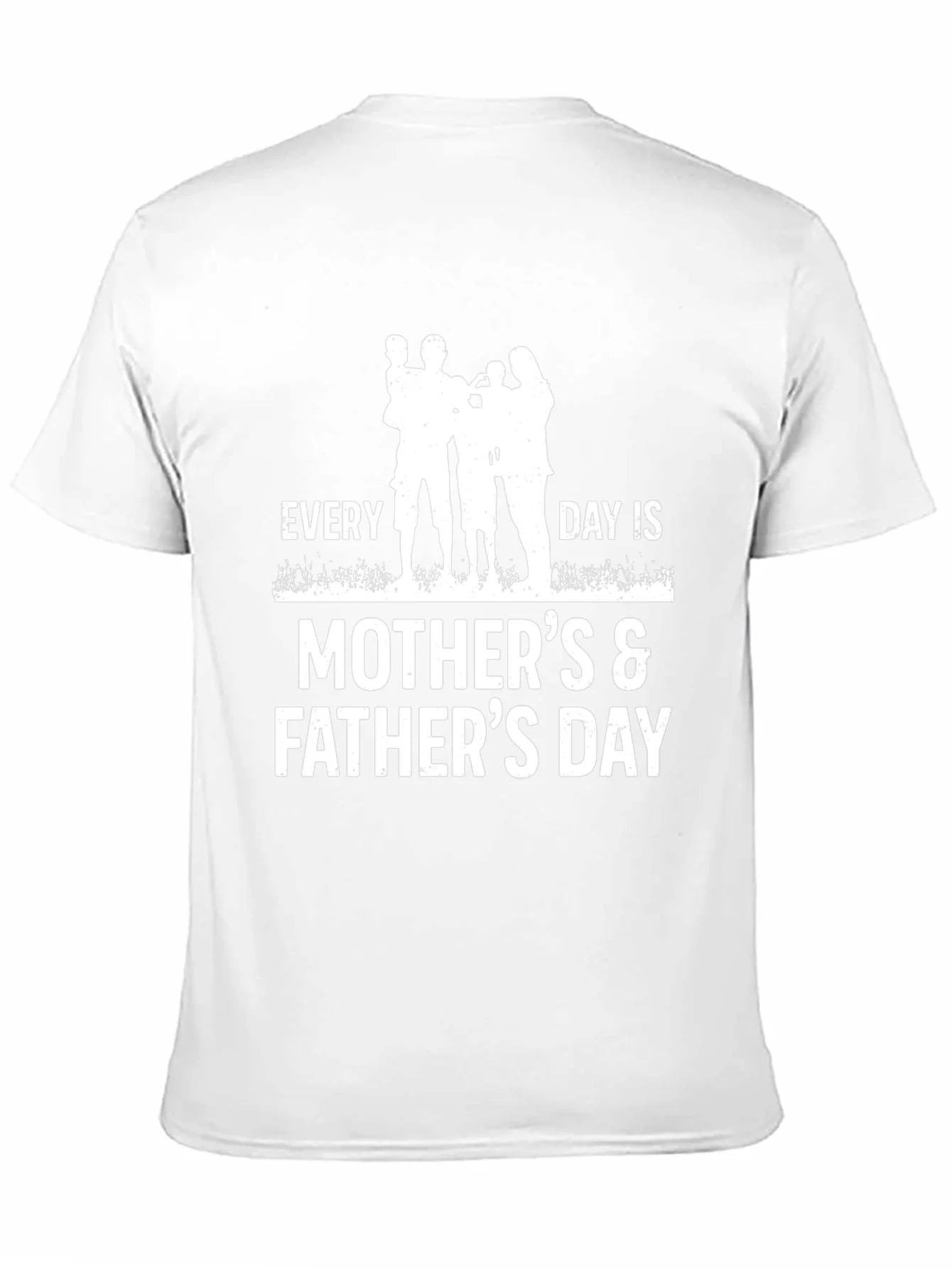 Camiseta Negra D¨ªa de la Madre y del Padre