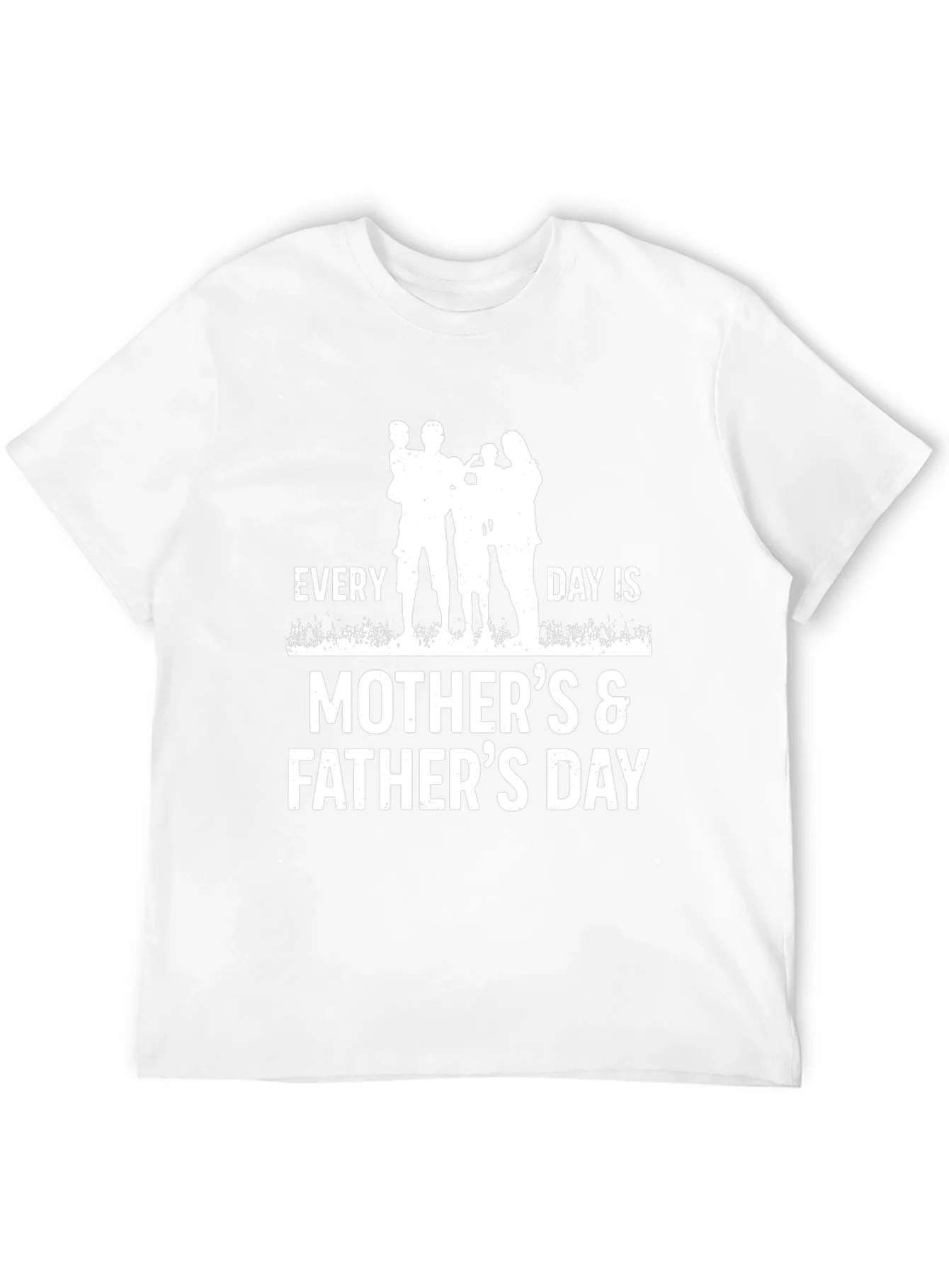 Camiseta Negra D¨ªa de la Madre y del Padre