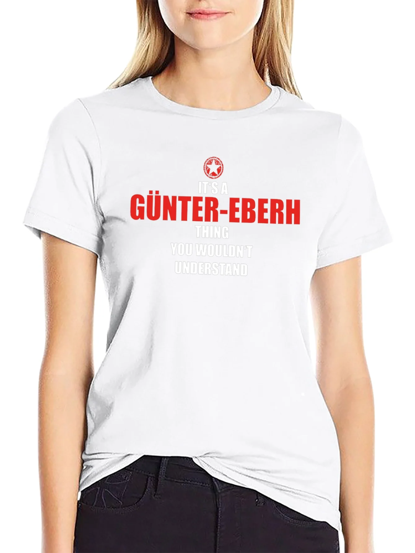 Camiseta Negra: G¨¹NTER-EBERH Algo que no Entender¨ªas