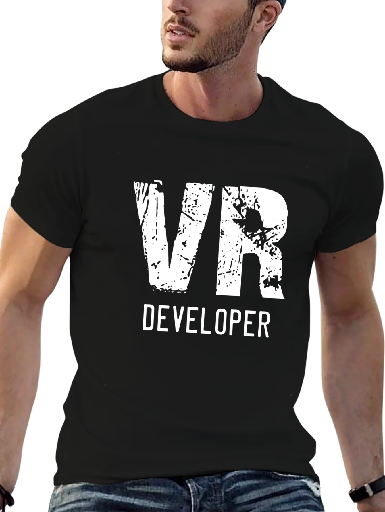 Rebbecca VR Developer Black Graphic Tee