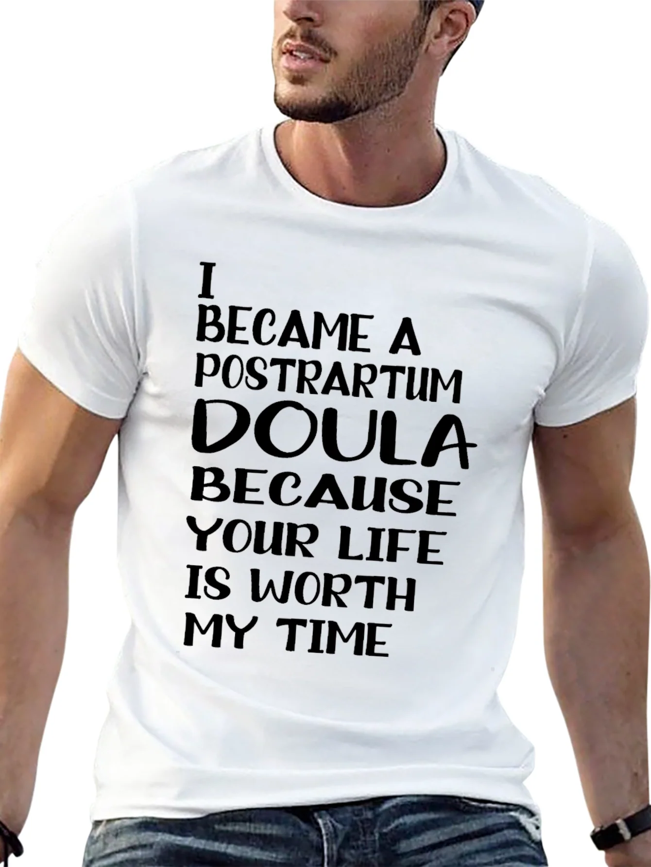Rebbecca Postpartum Doula T-Shirt - Worth My Time
