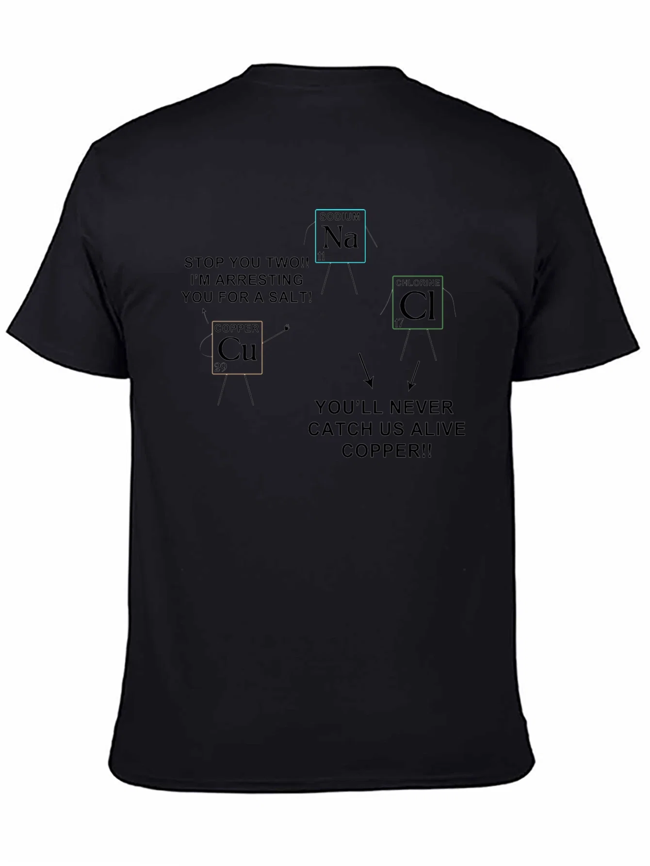 Rebbecca Chemistry Pun T-Shirt - Periodic Table Humor