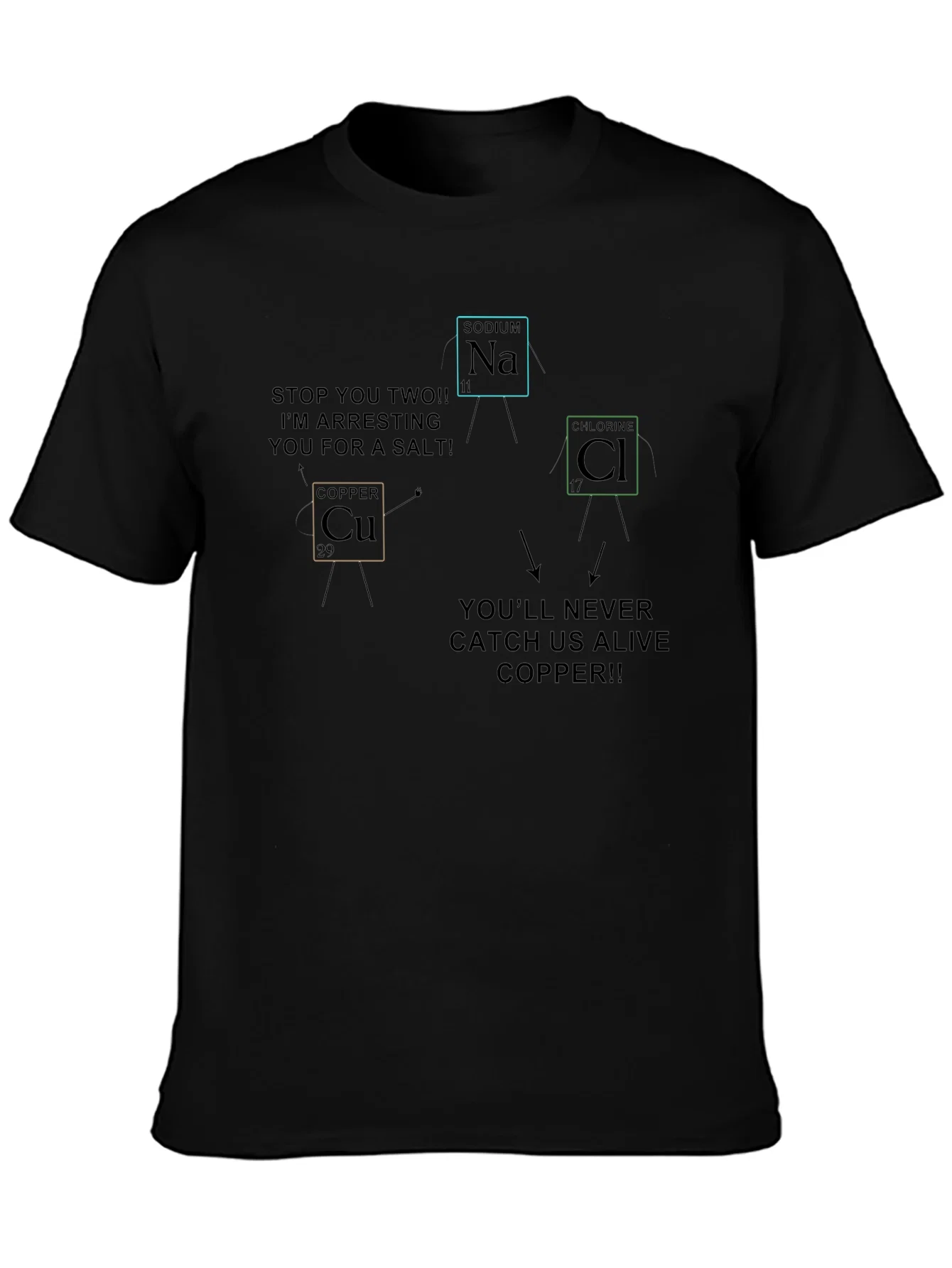 Rebbecca Chemistry Pun T-Shirt - Periodic Table Humor