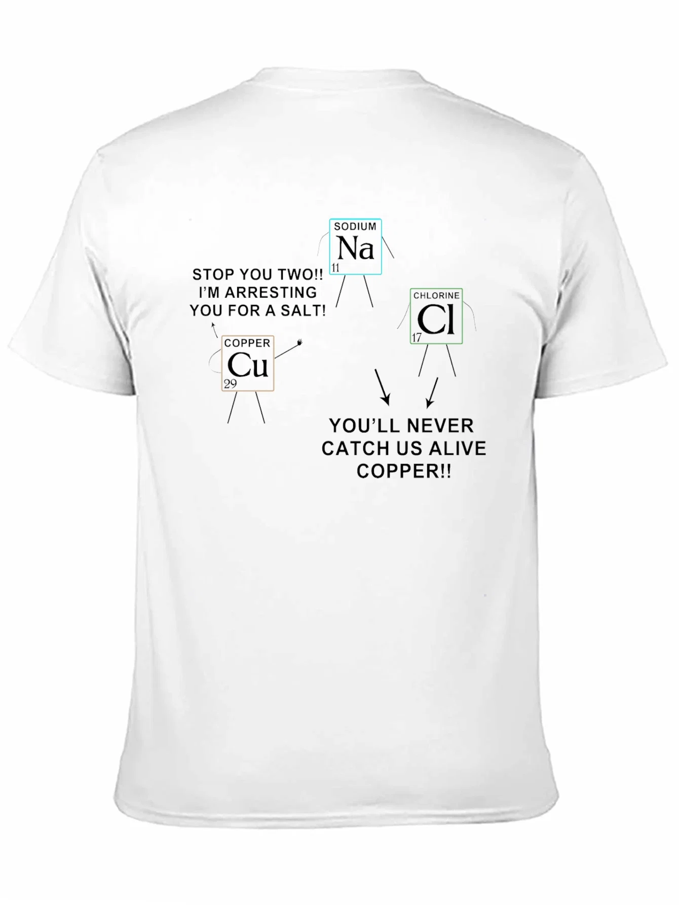 Rebbecca Chemistry Pun T-Shirt - Periodic Table Humor