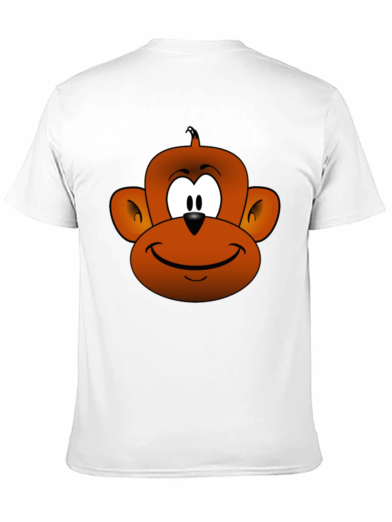 Rebbecca Cartoon Monkey Graphic Tee - Fun Novelty T-Shirt