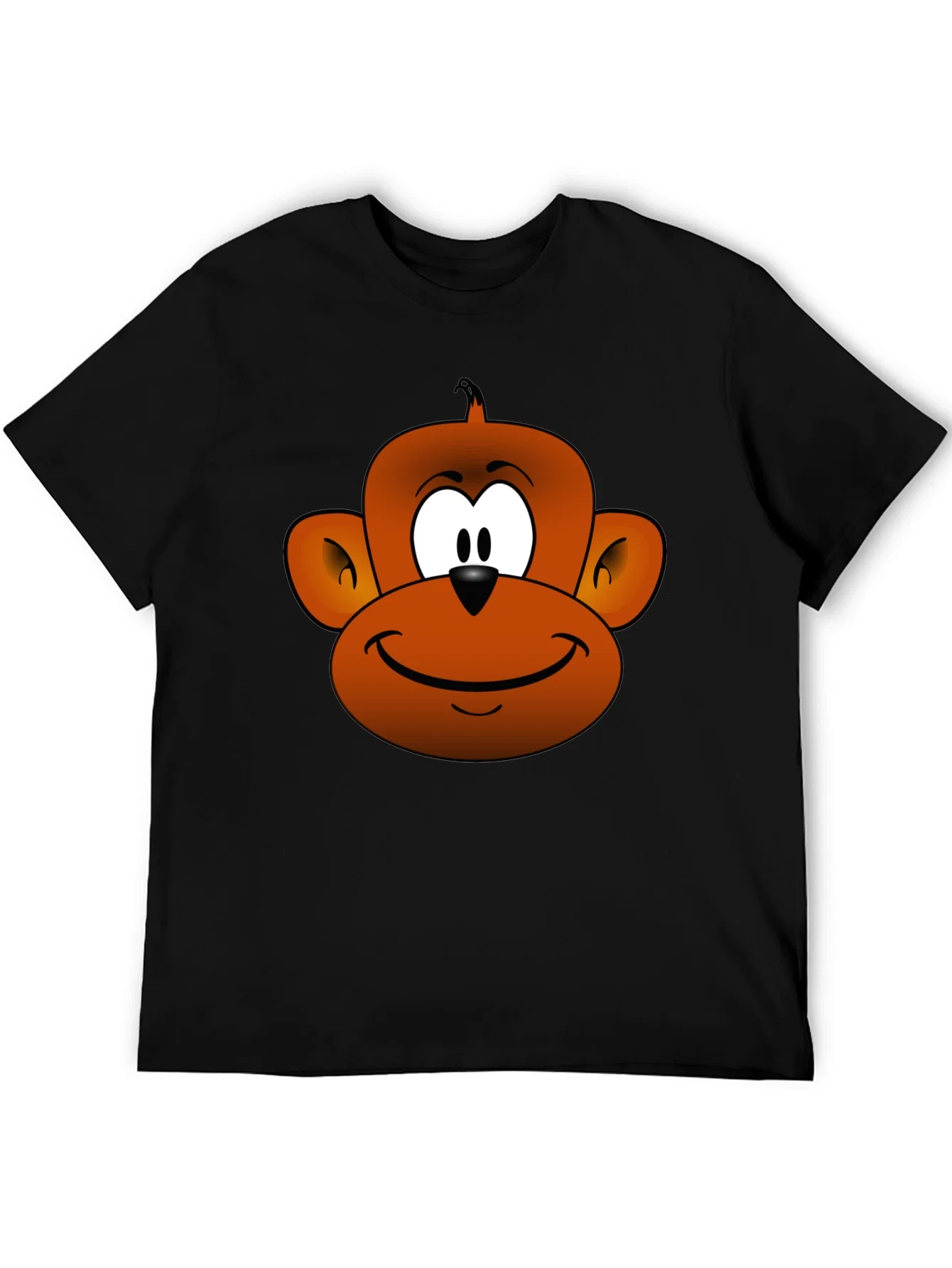 Rebbecca Cartoon Monkey Graphic Tee - Fun Novelty T-Shirt