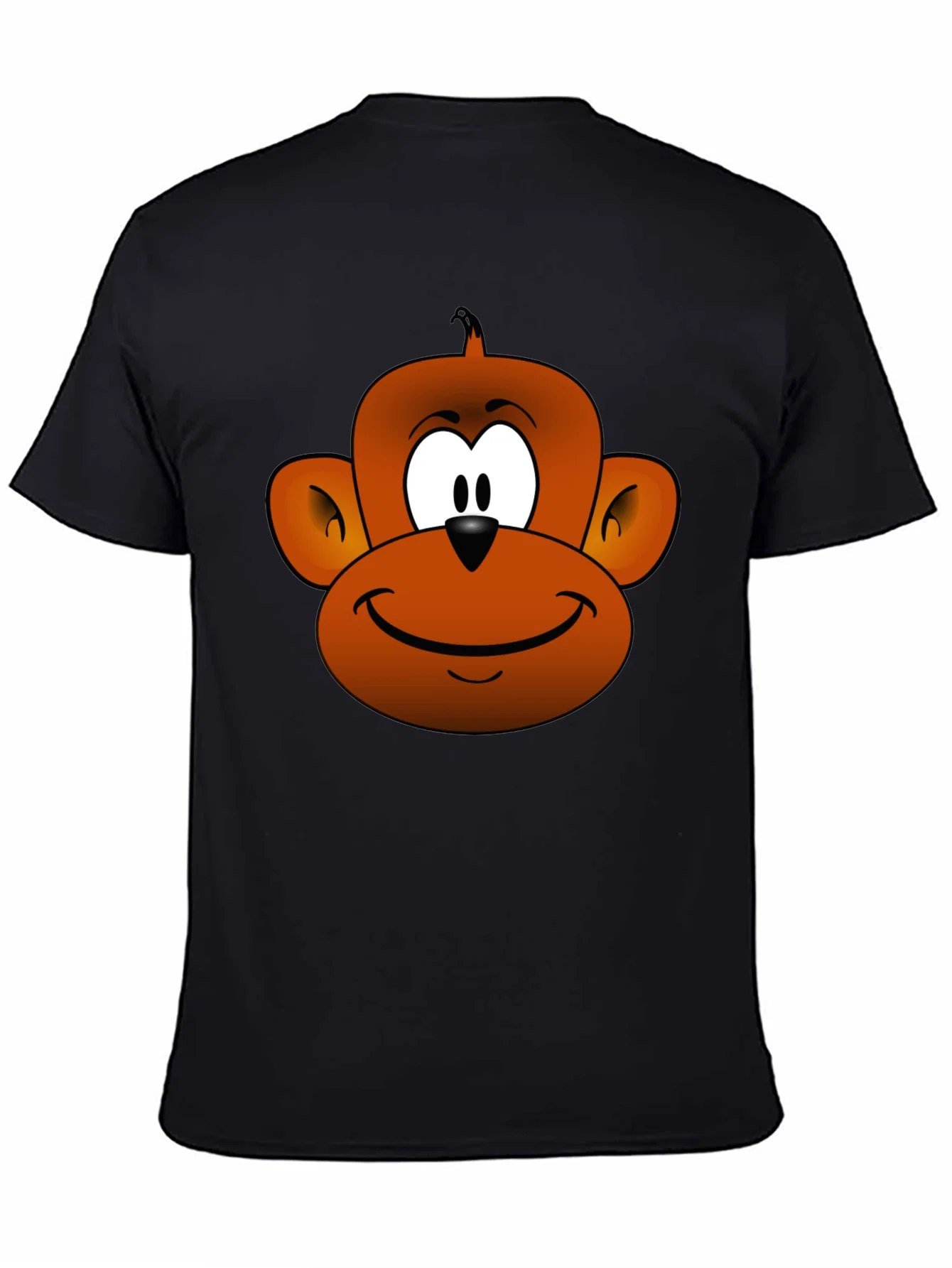 Rebbecca Cartoon Monkey Graphic Tee - Fun Novelty T-Shirt