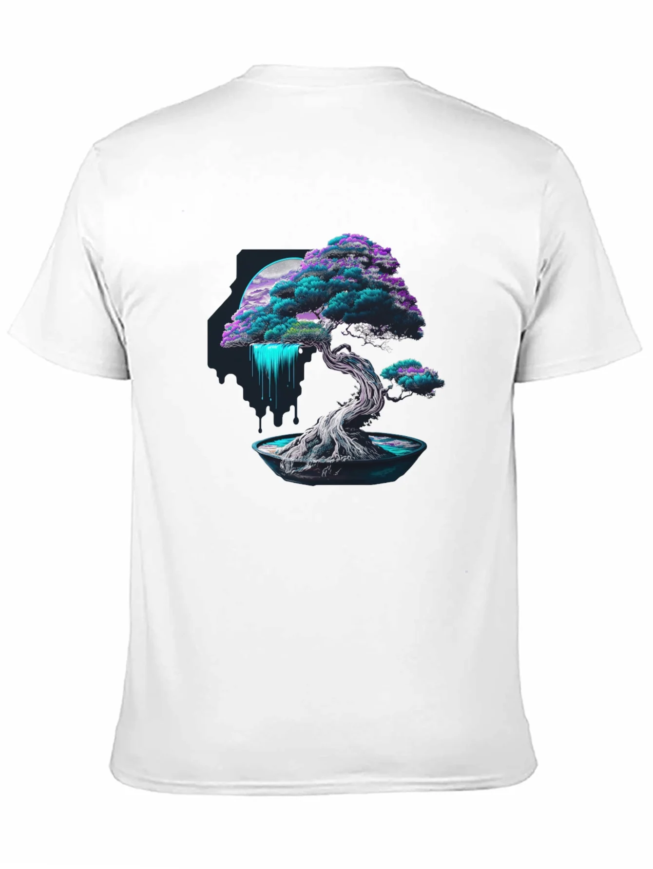 Rebbecca Neon Bonsai Tree Graphic Tee - Modern Streetwear