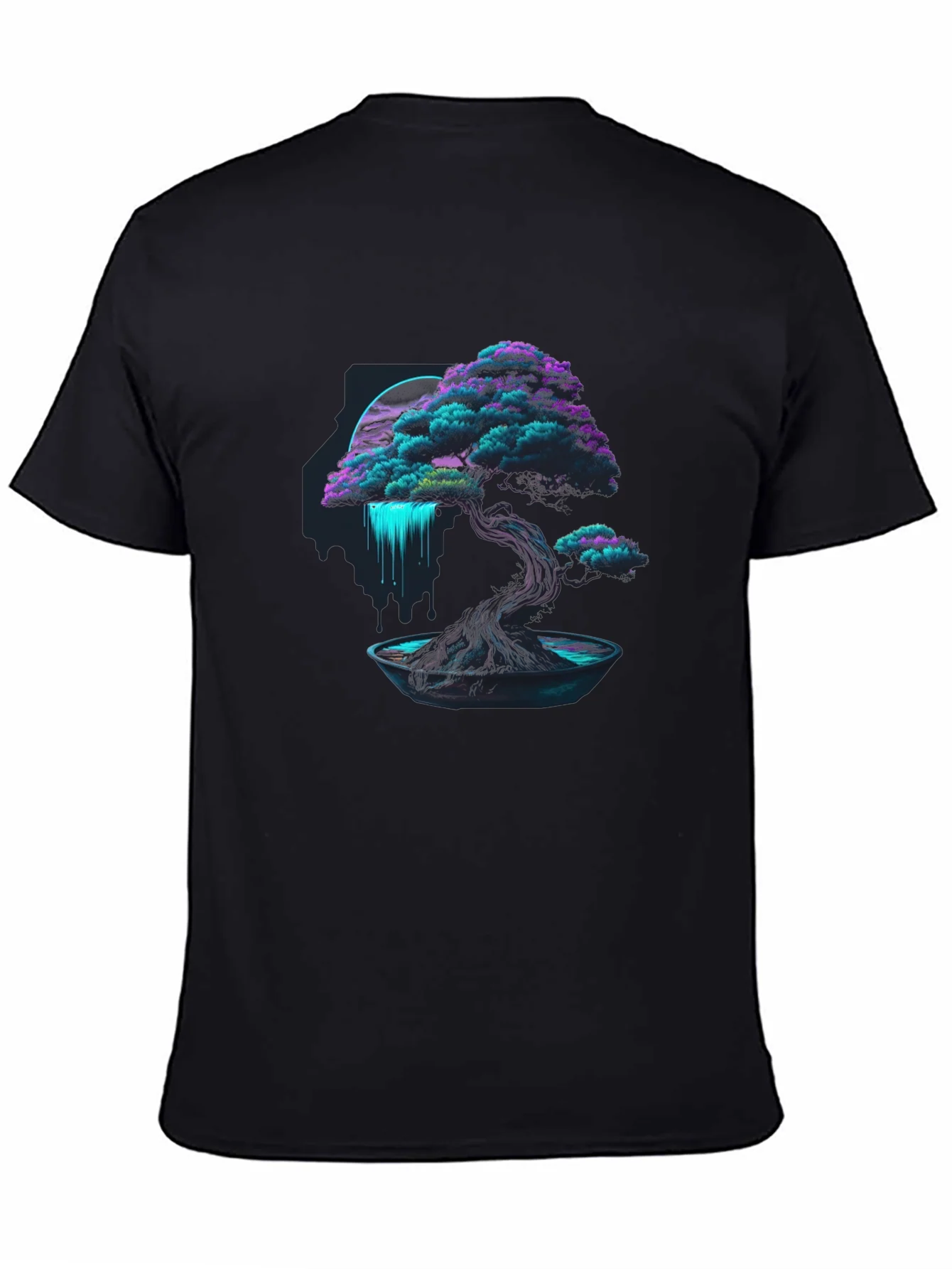 Rebbecca Neon Bonsai Tree Graphic Tee - Modern Streetwear