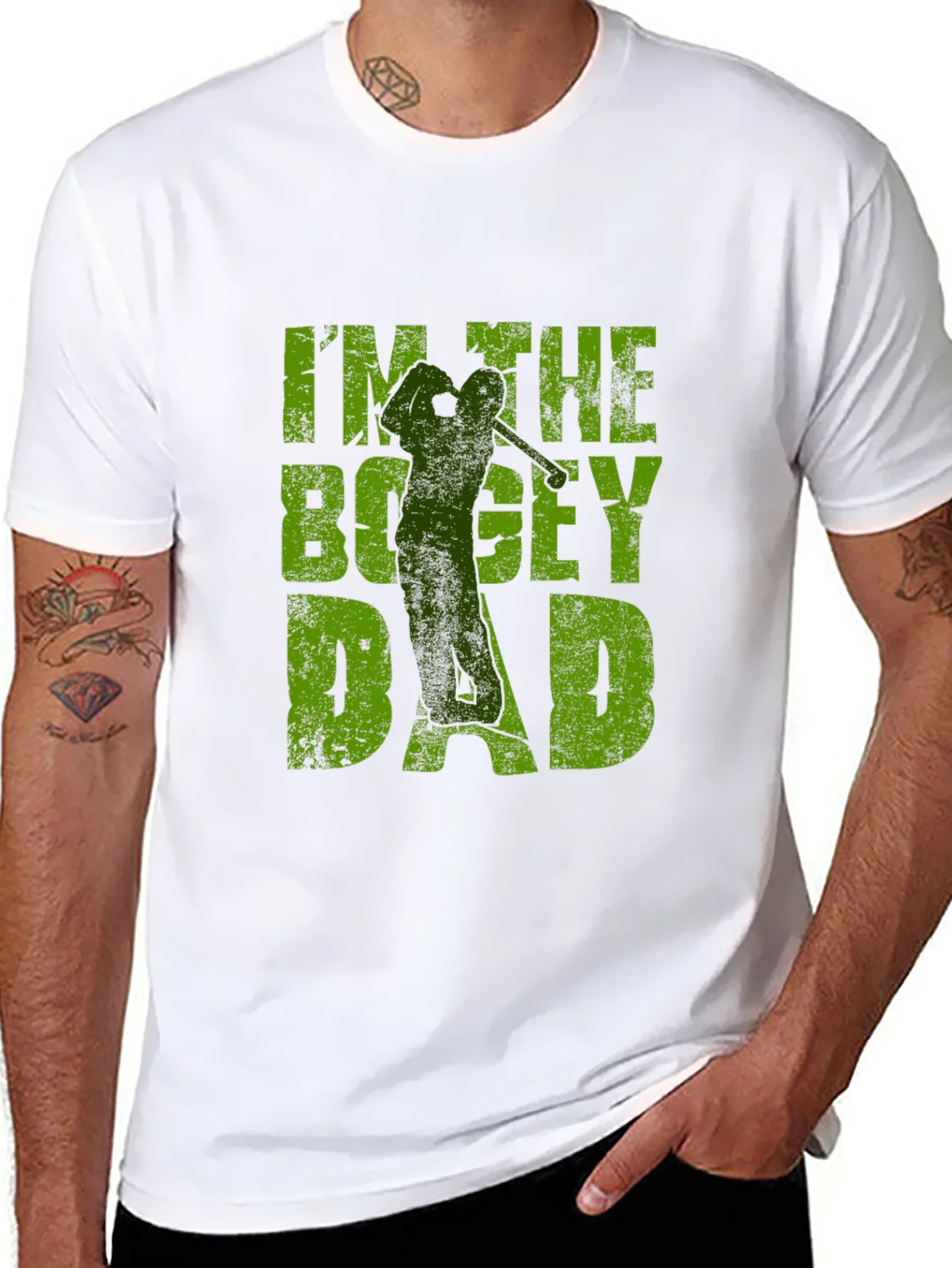 Rebbecca Bogey Dad Tee - Golfers T-Shirt
