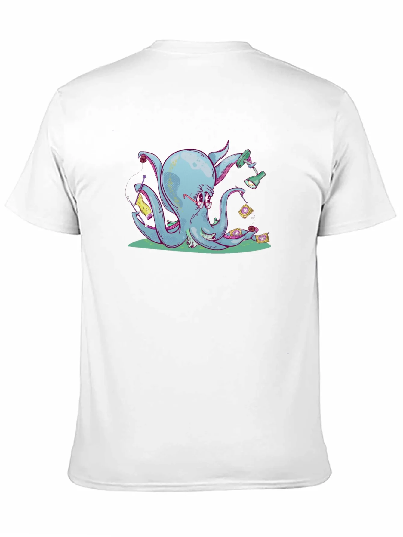 Rebbecca Knitting Octopus Graphic Tee