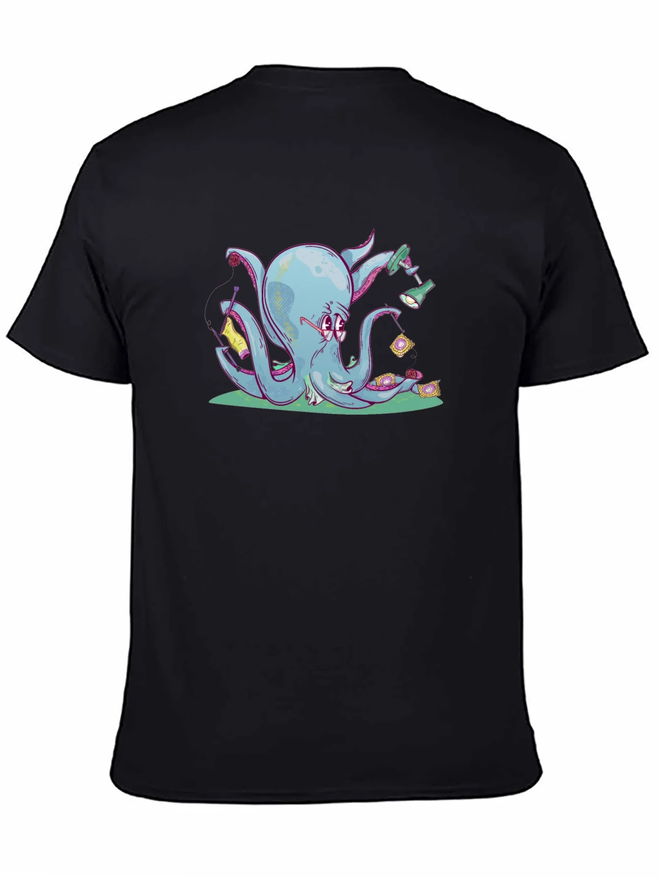 Rebbecca Knitting Octopus Graphic Tee
