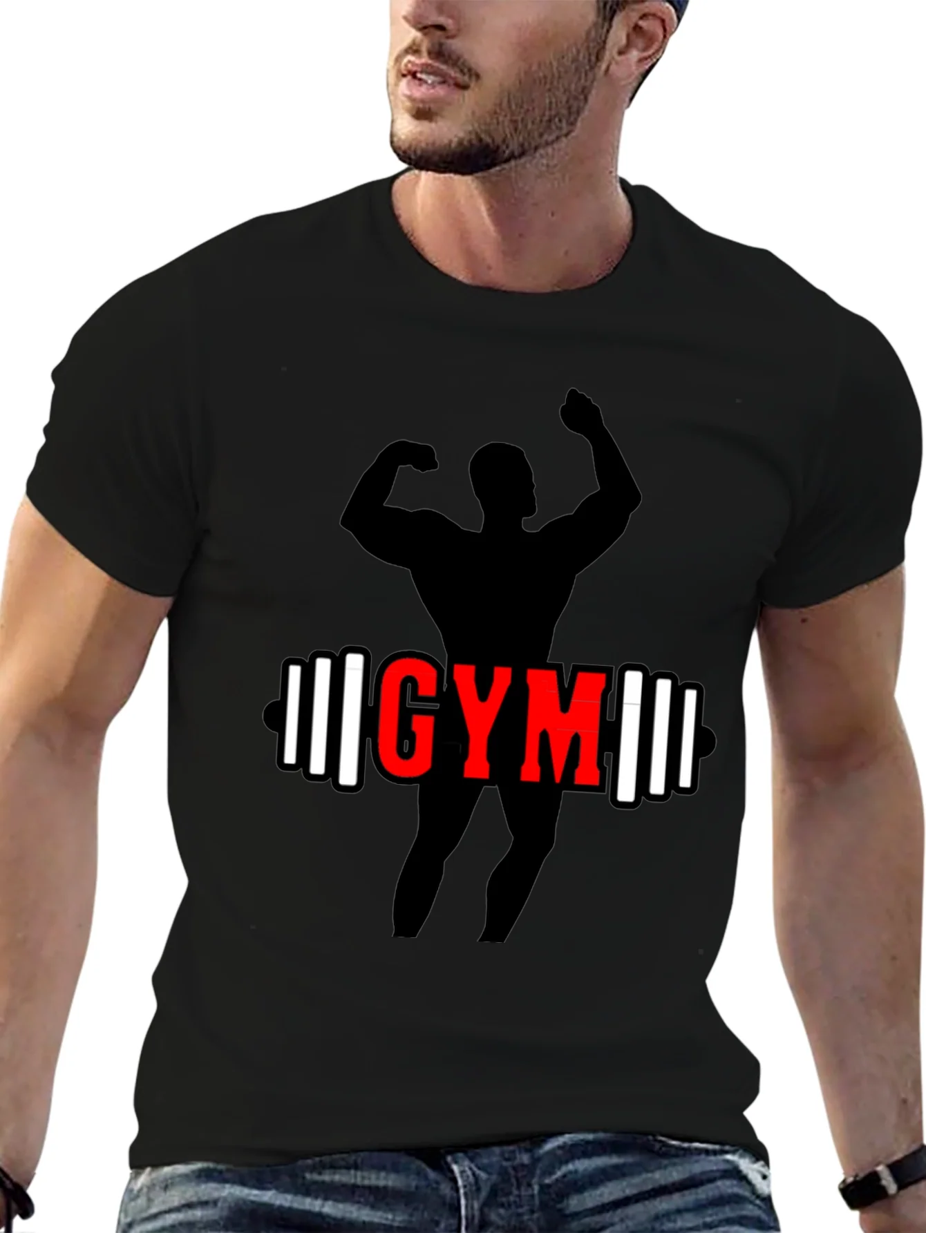 Camiseta Gym: Estilo Fitness con Dise?o Musculoso