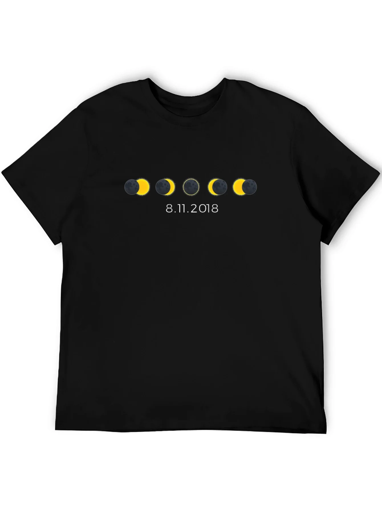 Camiseta Negra Eclipse Lunar 8.11.2018
