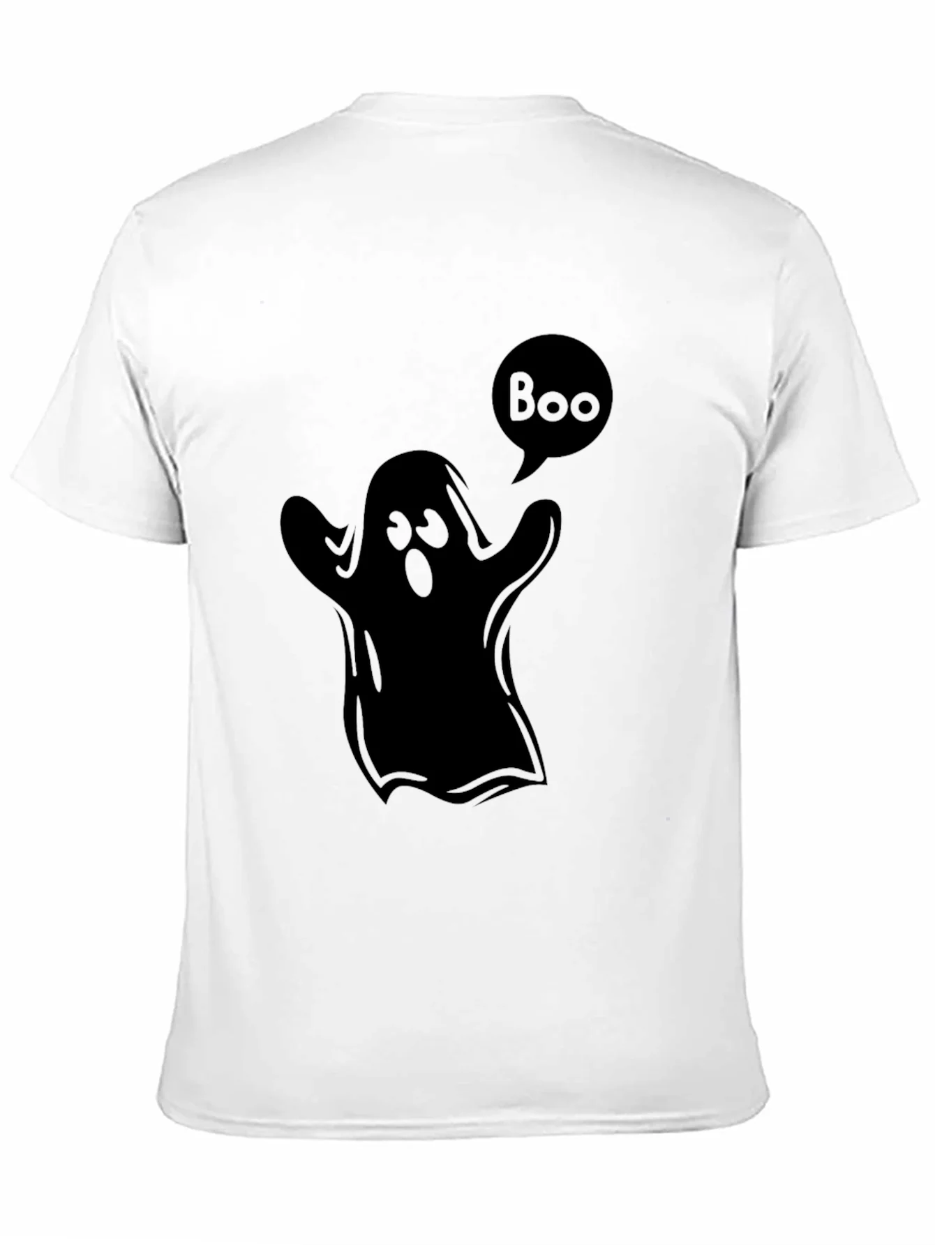 Rebbecca Boo Ghost Black T-Shirt - Halloween Spooky Season
