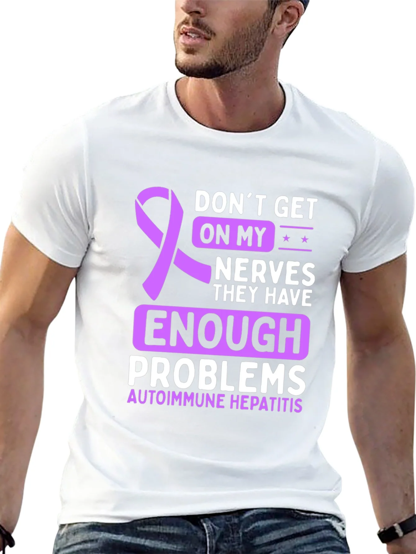 Camiseta No me saques de quicio - Hepatitis Autoinmune