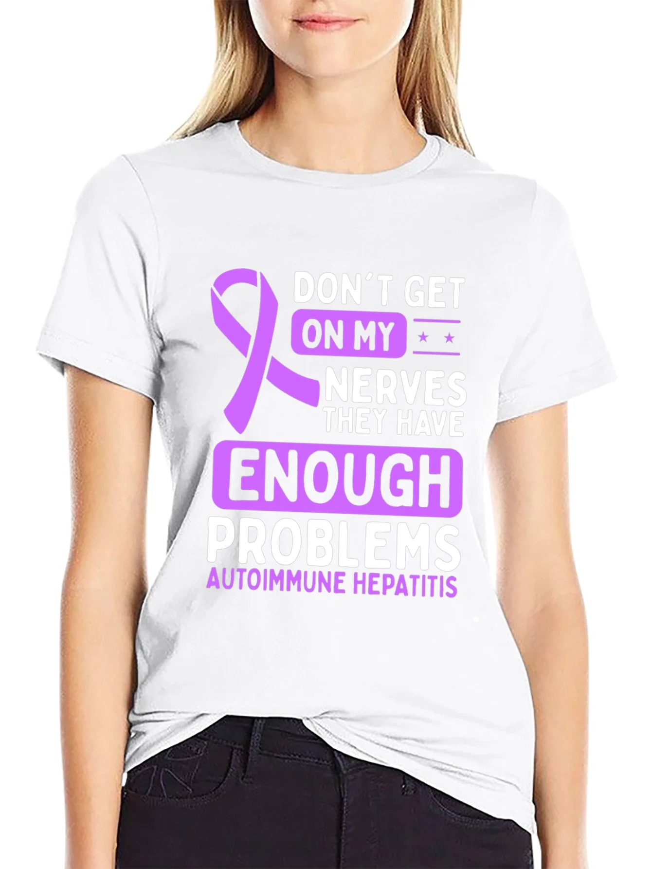 Camiseta No me saques de quicio - Hepatitis Autoinmune