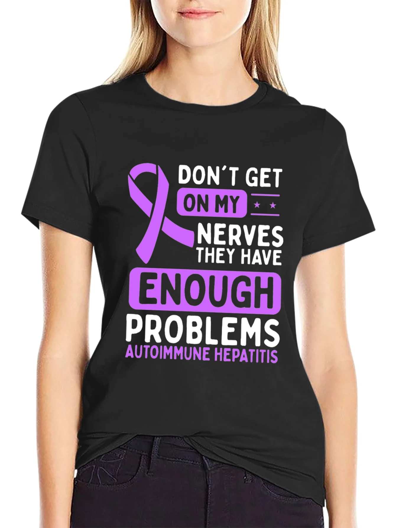 Camiseta No me saques de quicio - Hepatitis Autoinmune