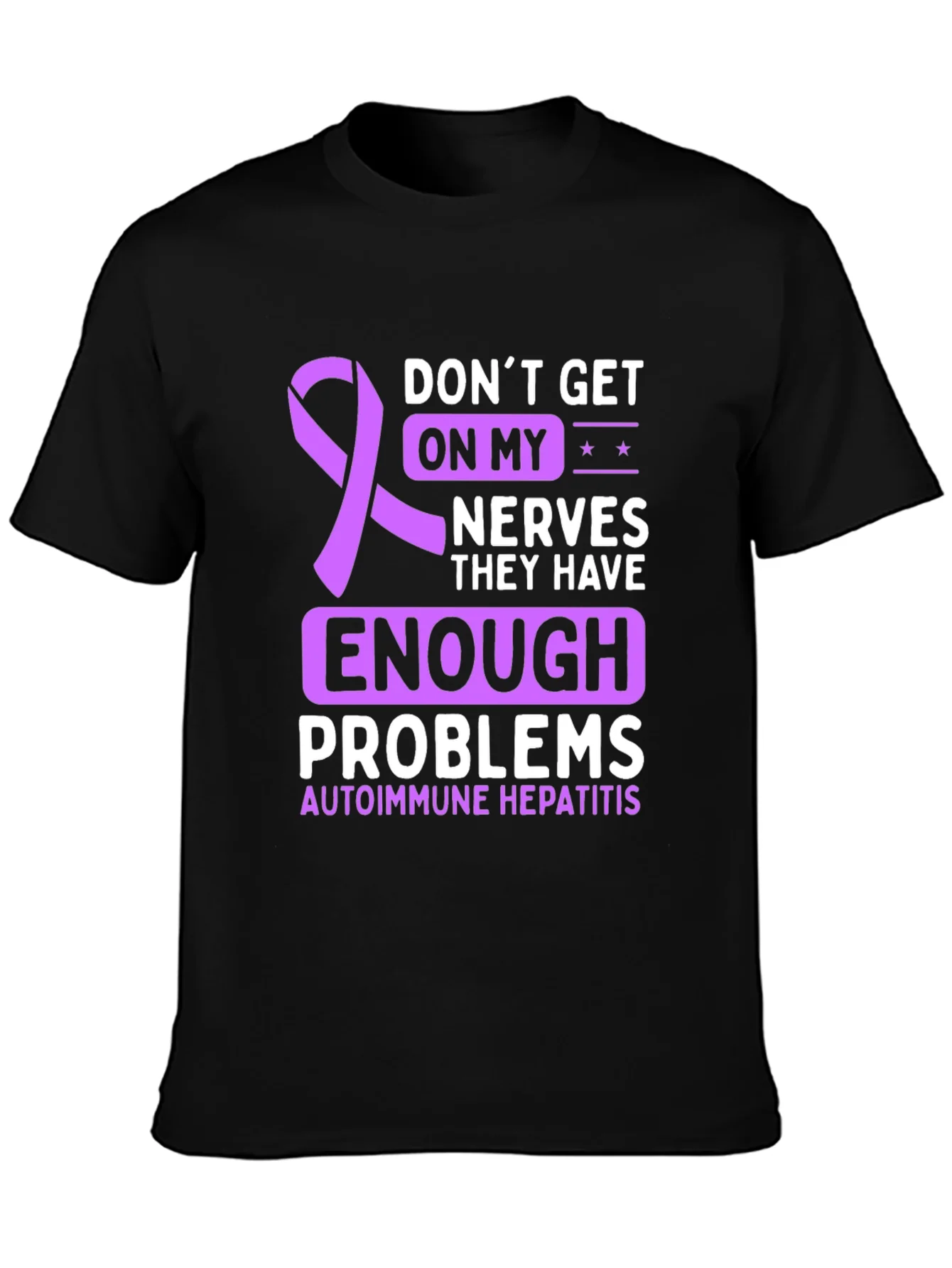 Camiseta No me saques de quicio - Hepatitis Autoinmune