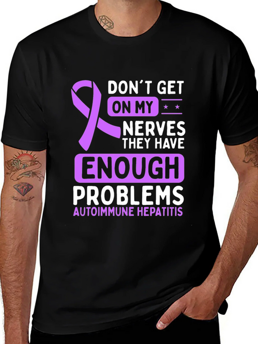 Camiseta No me saques de quicio - Hepatitis Autoinmune