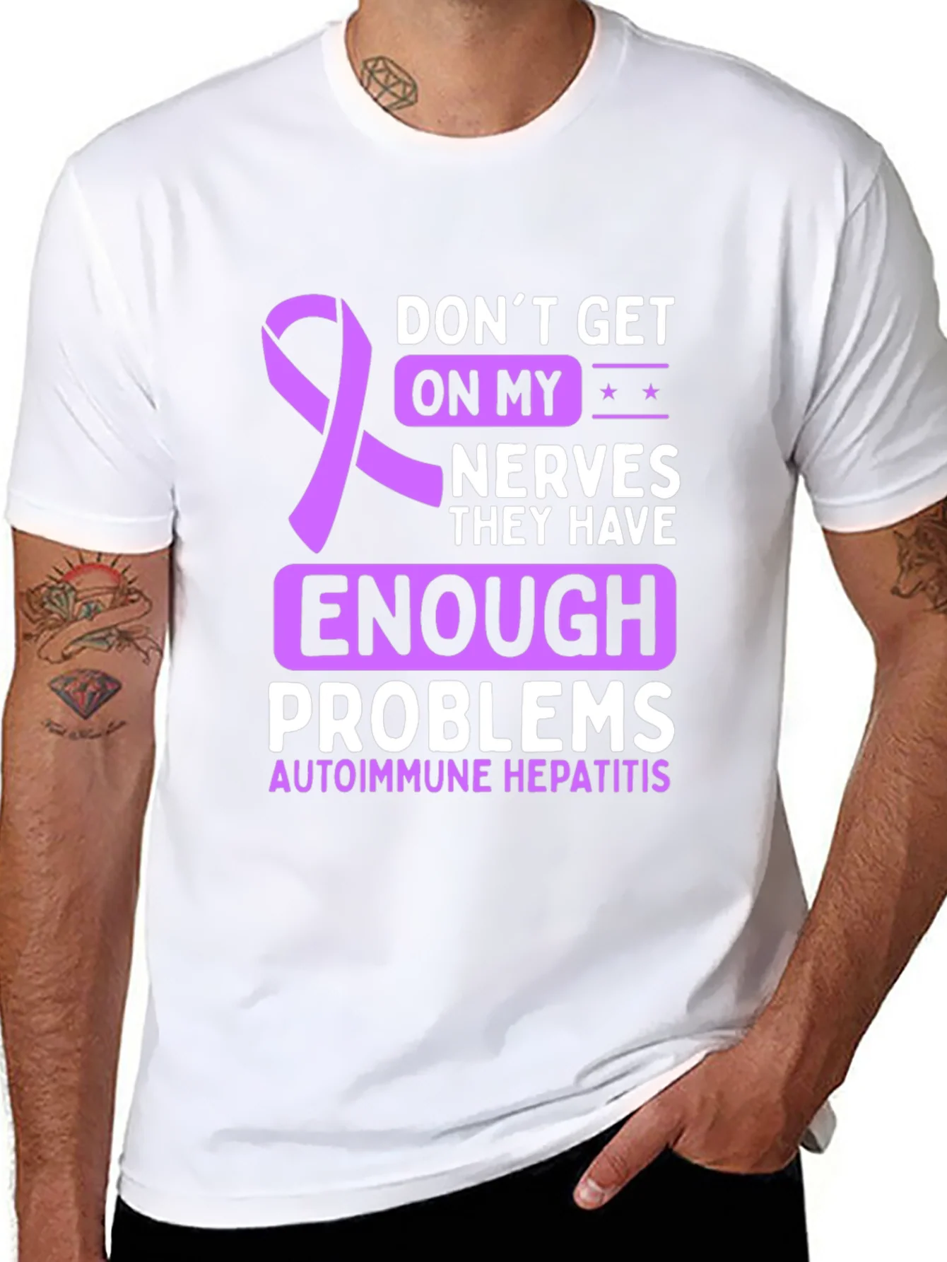Camiseta No me saques de quicio - Hepatitis Autoinmune