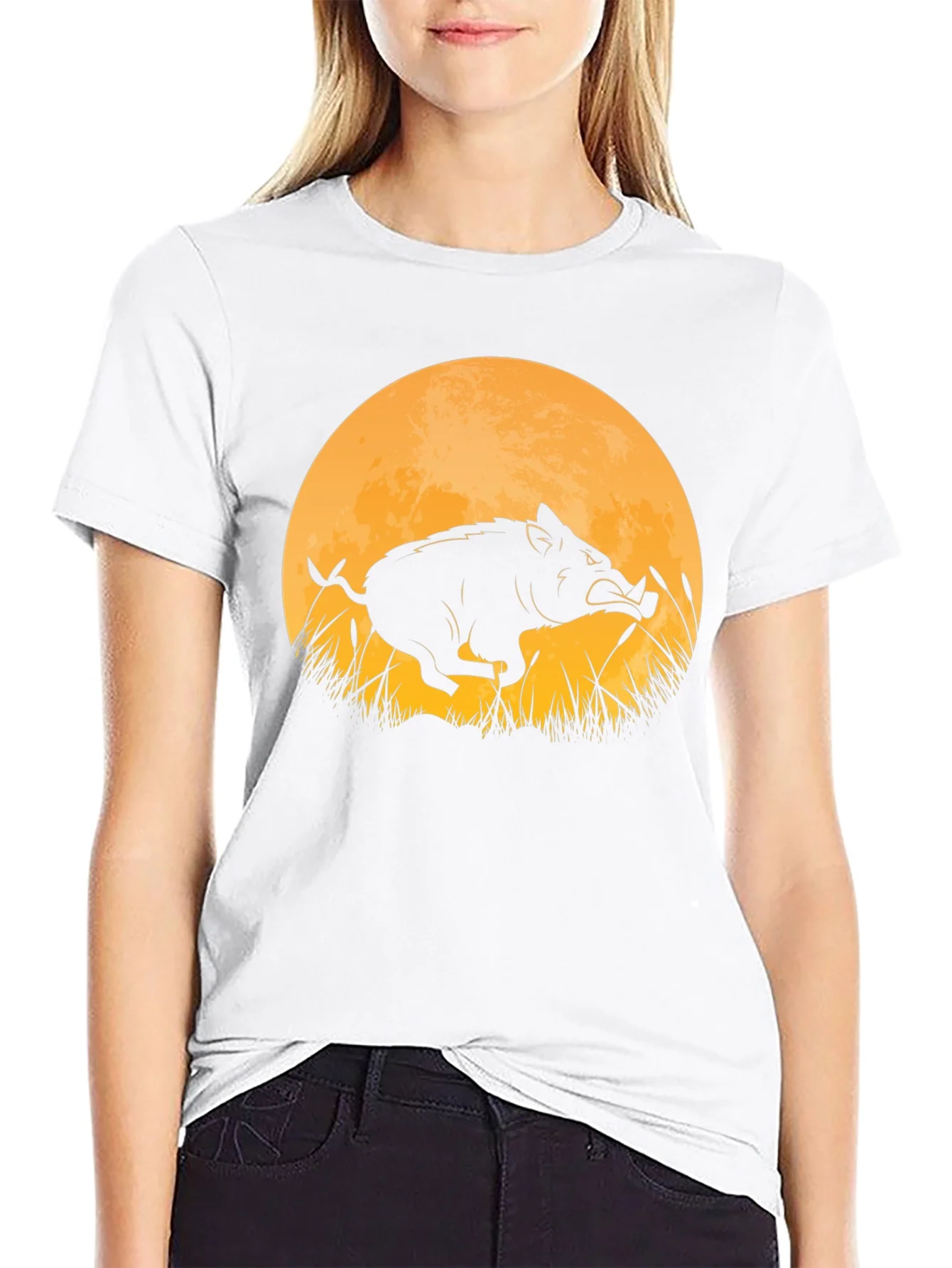Camiseta Negra Jabal¨ª Luna Llena