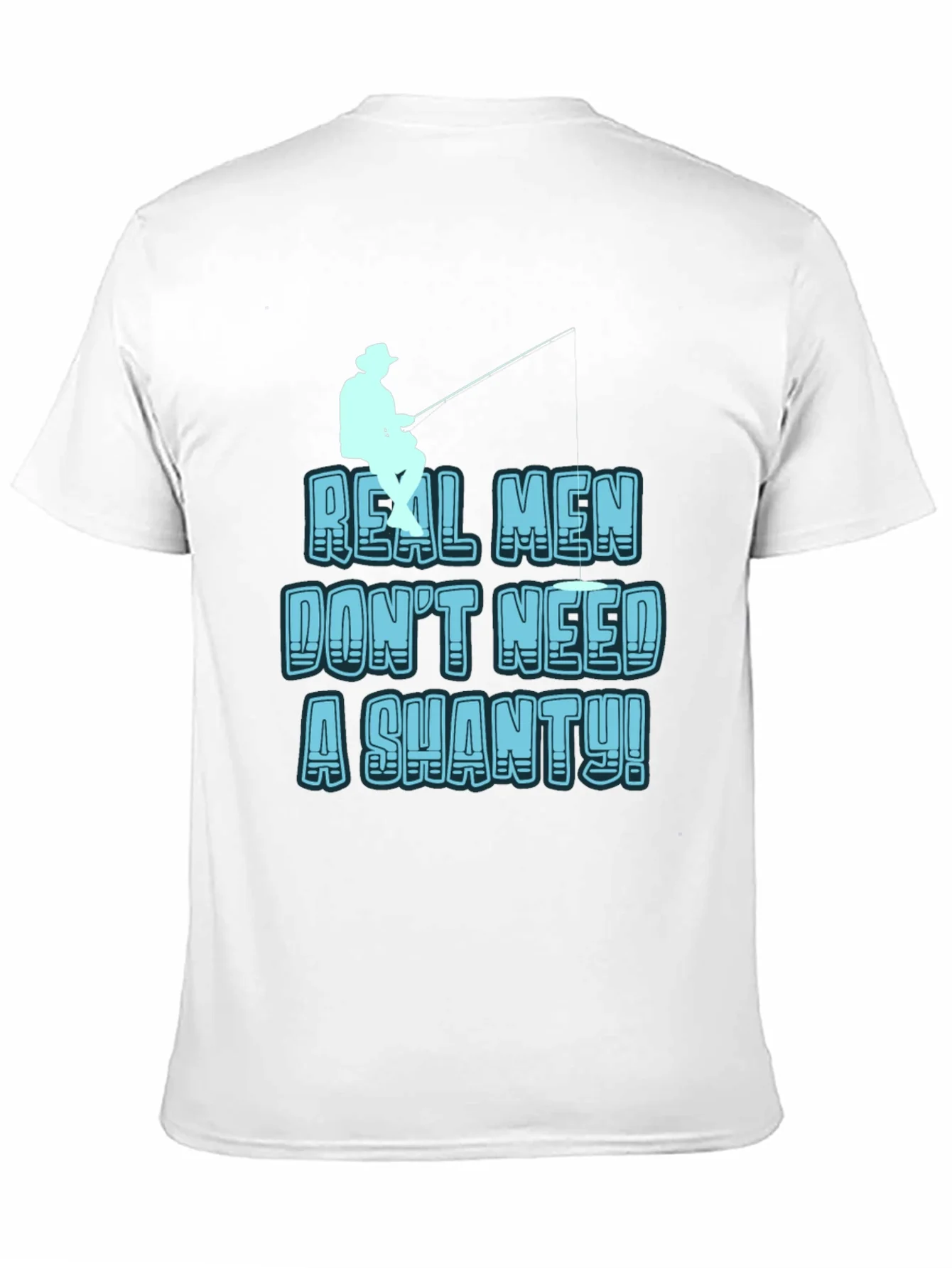 Camiseta Hombre: Pesca sin Caba?a ?Estilo Aut¨¦ntico!