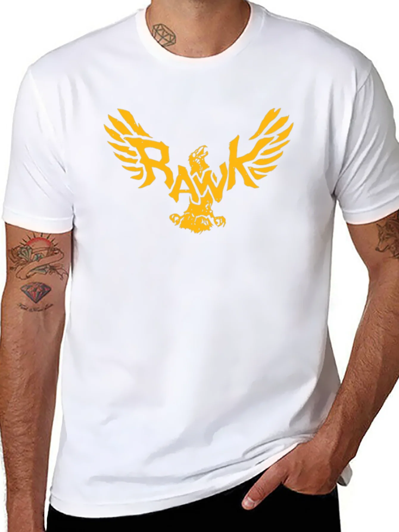 Rebbecca RAAWK Eagle Graphic Black T-Shirt