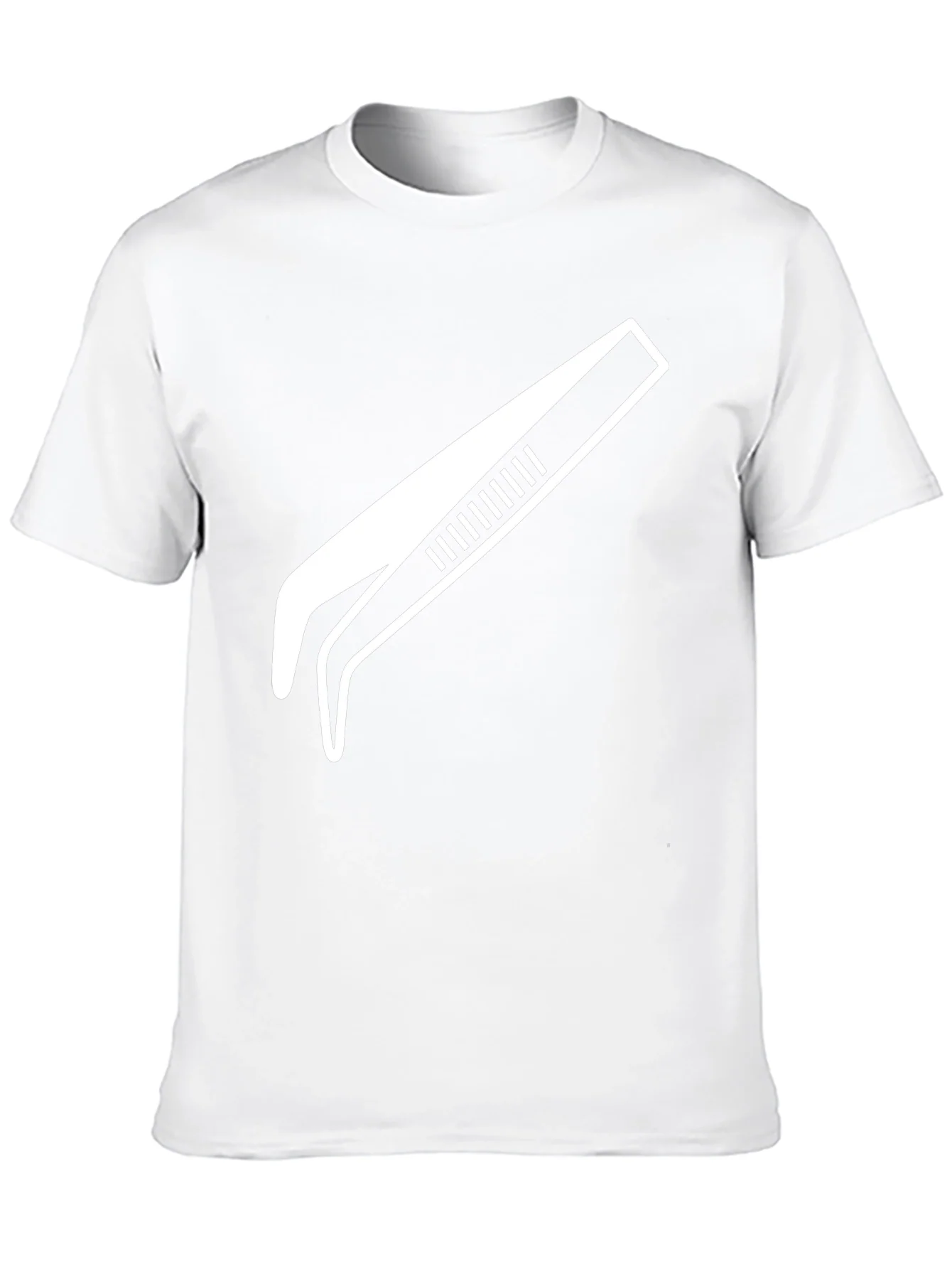 Rebbecca Cool Tweezers Graphic Tee - Black Cotton T-Shirt