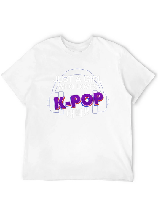 Rebbecca K-Pop Fan Black T-Shirt