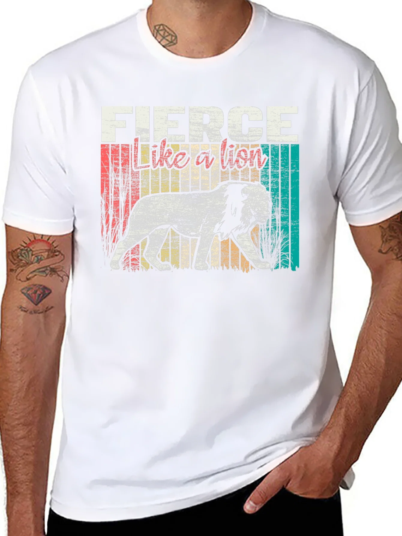 Rebbecca Fierce Like a Lion Graphic Tee