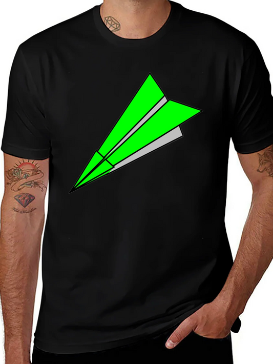 Rebbecca Paper Plane Graphic T-Shirt - Modern Minimalist Design