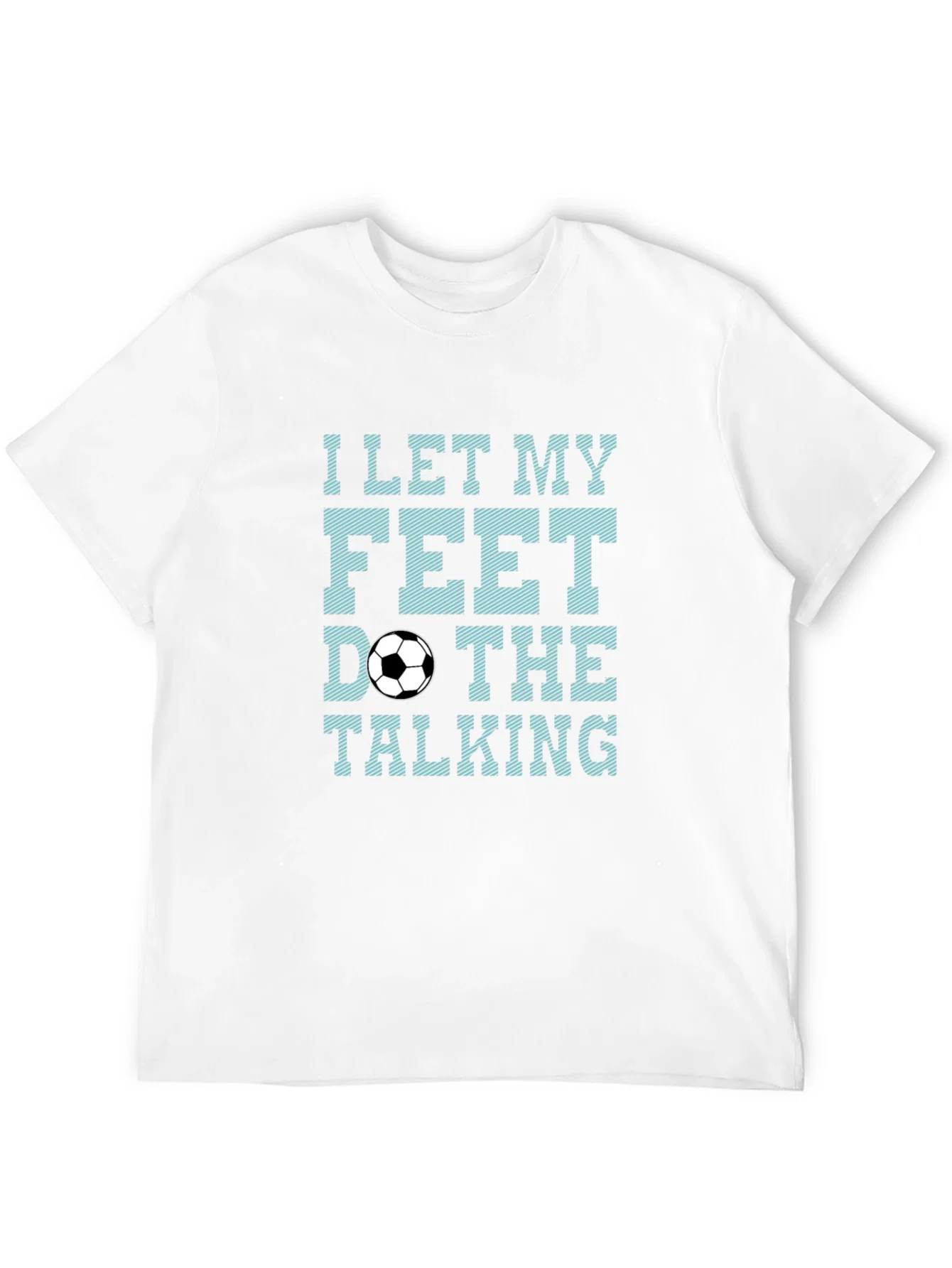 Rebbecca Soccer Feet Talking Graphic T-Shirt