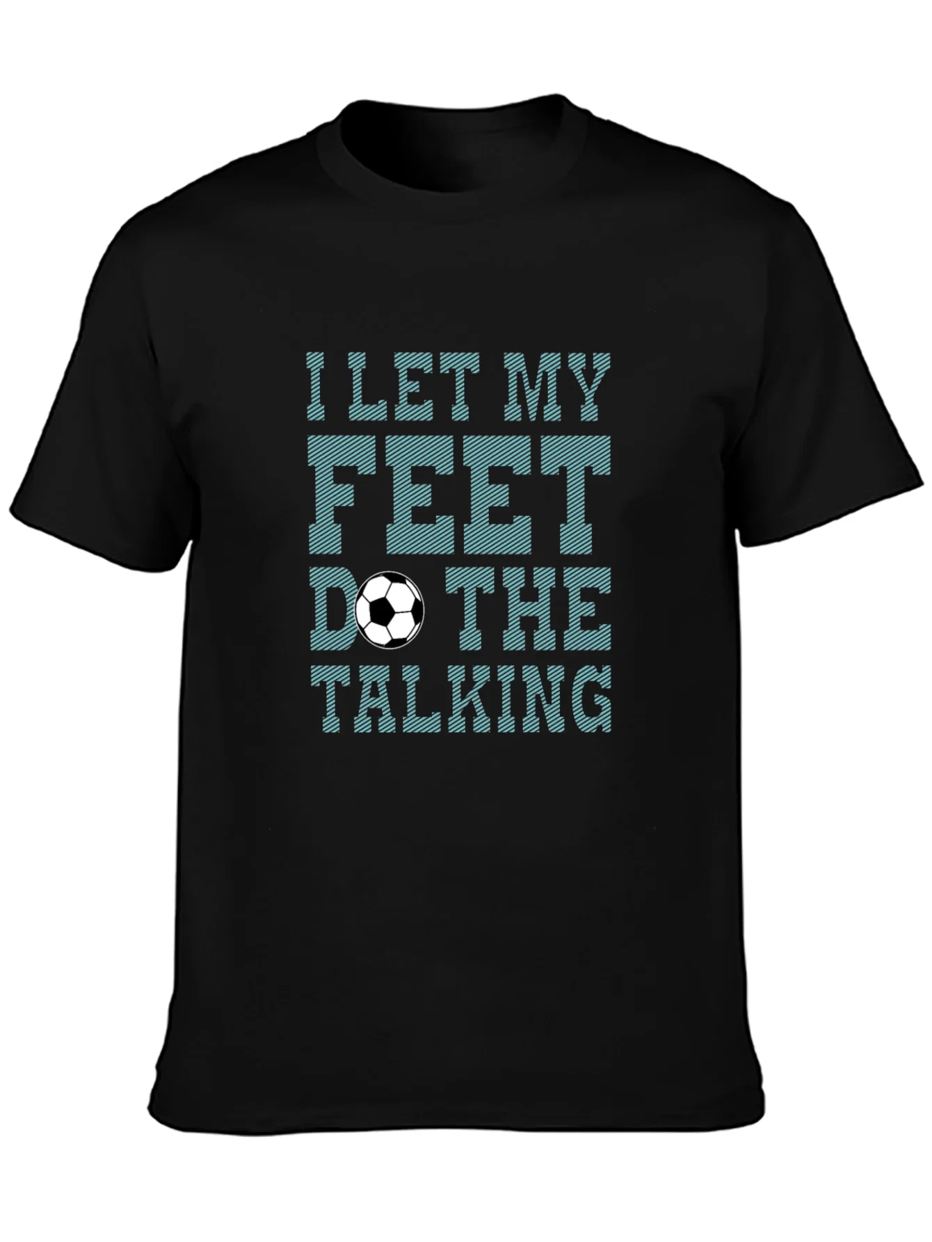 Rebbecca Soccer Feet Talking Graphic T-Shirt
