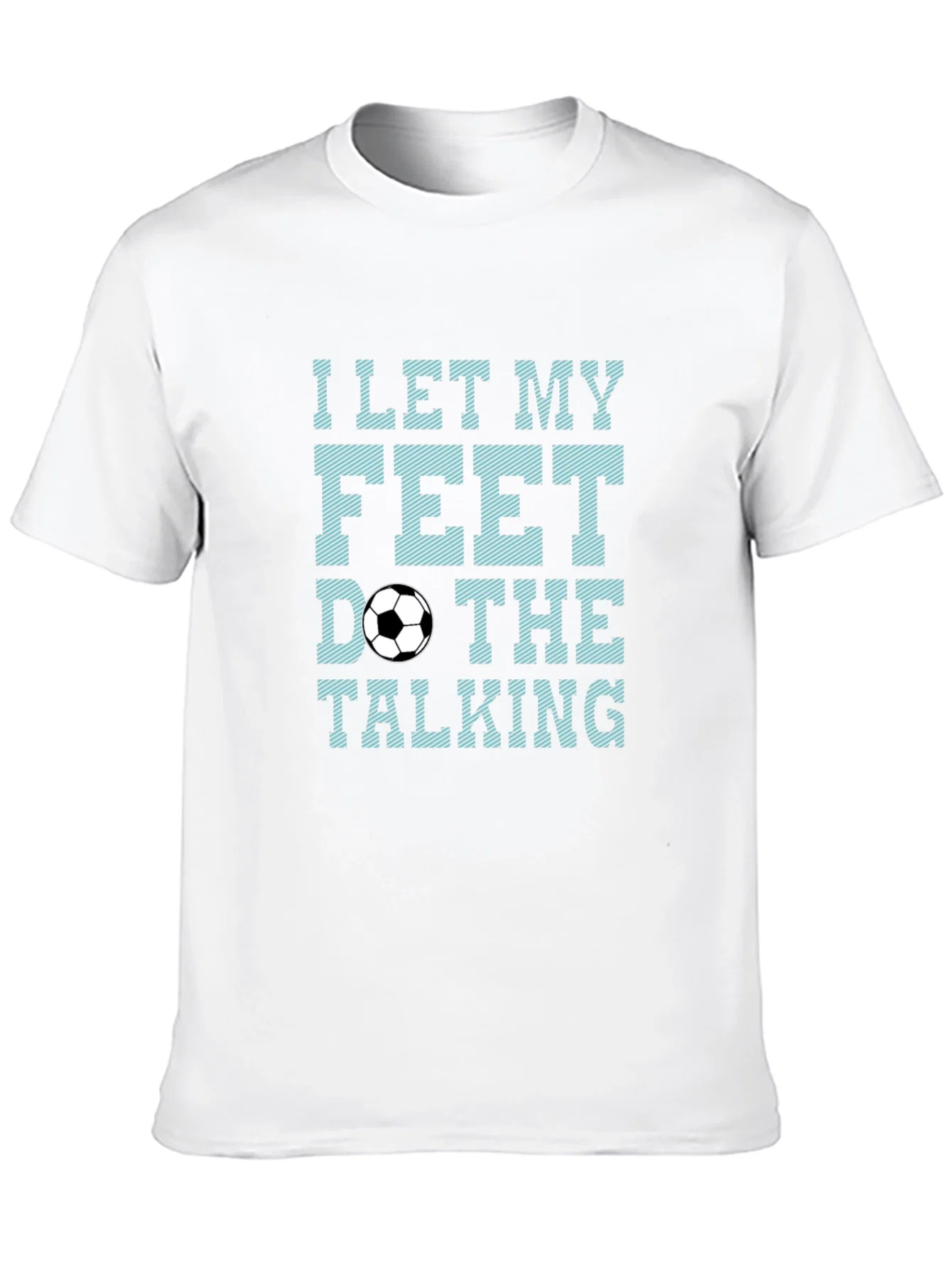 Rebbecca Soccer Feet Talking Graphic T-Shirt